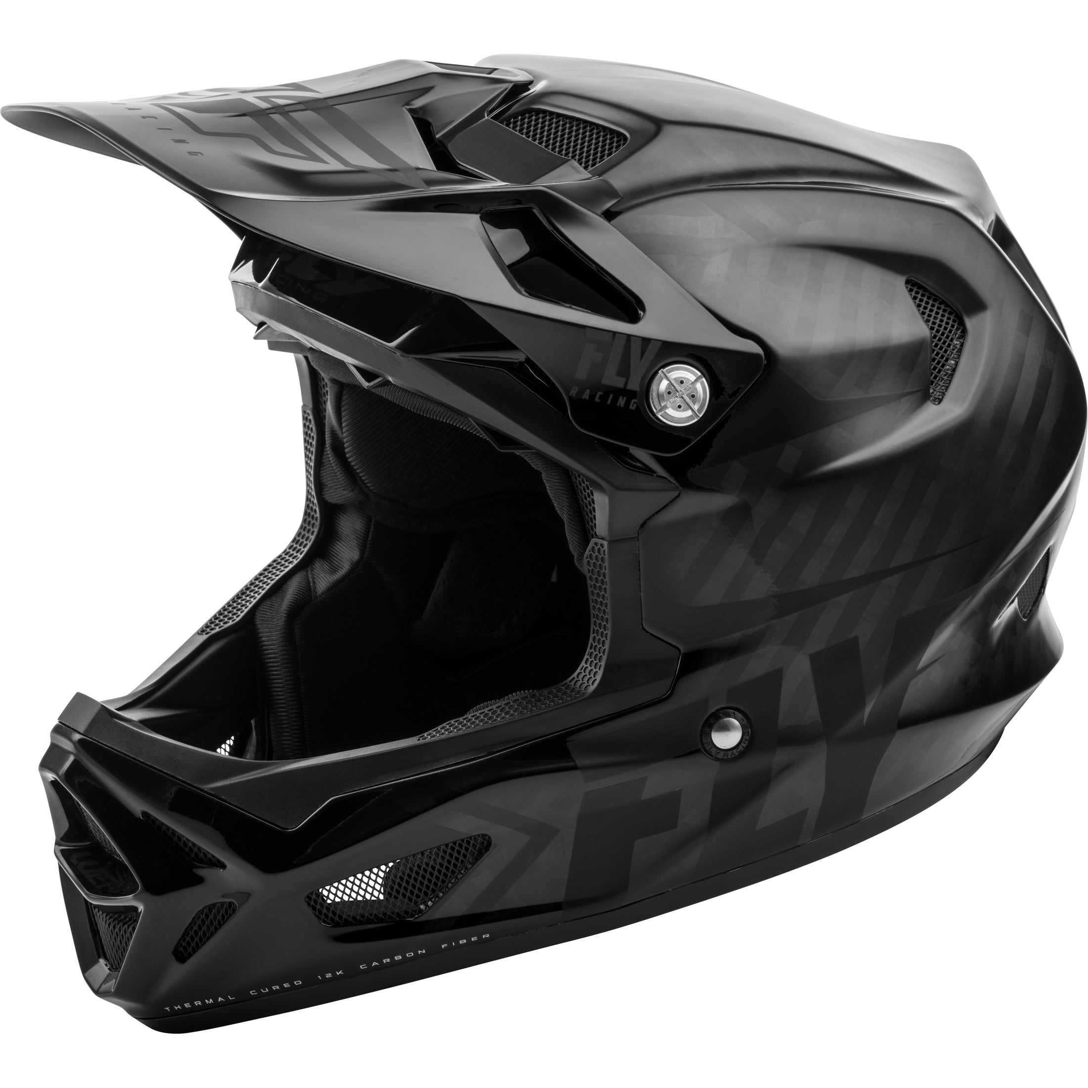 FLY RACING WERX CARBON HELMET BLACK/CARBON LG