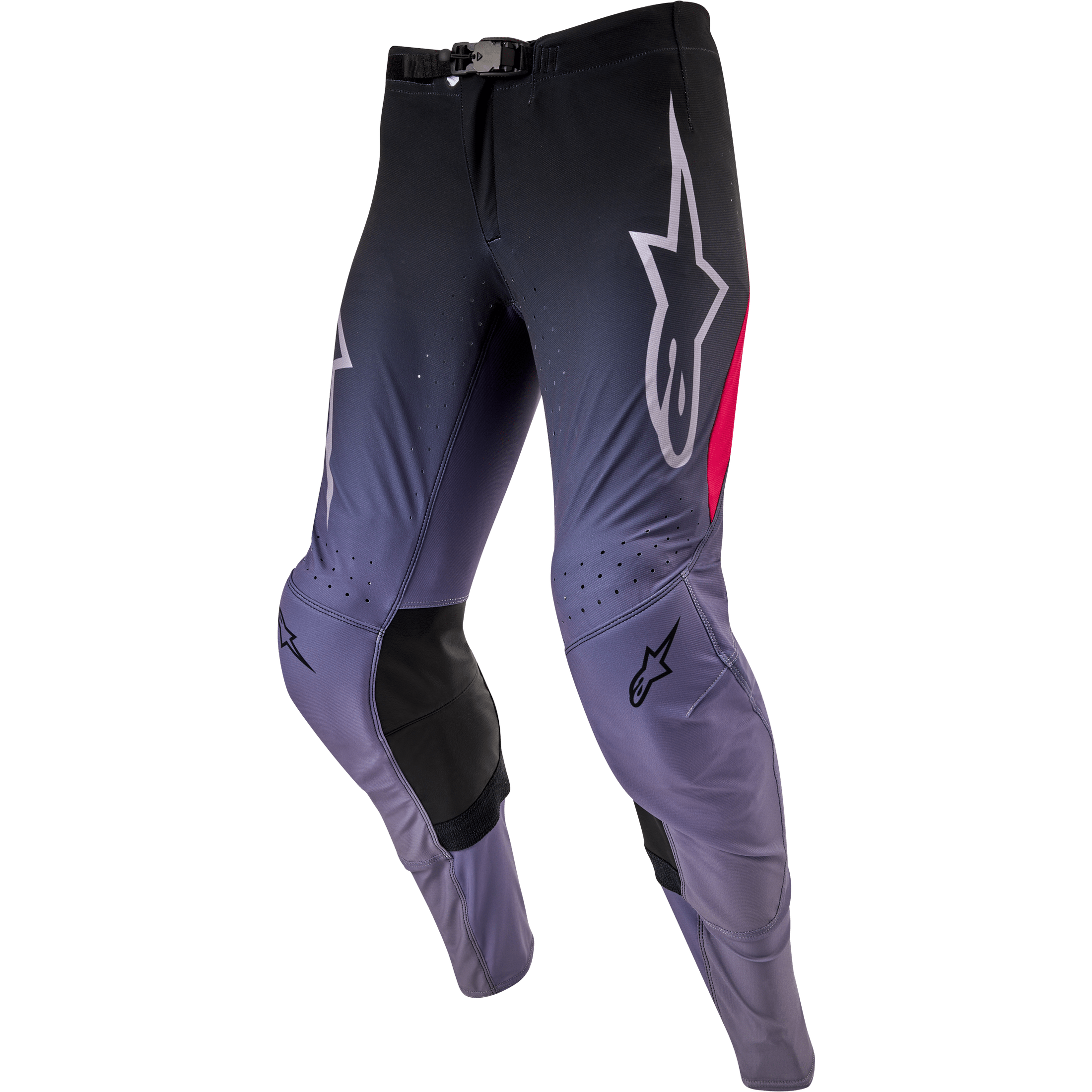 ALPINESTARS SUPERTECH DADE PANTS IRON/RED BERRY SZ 28