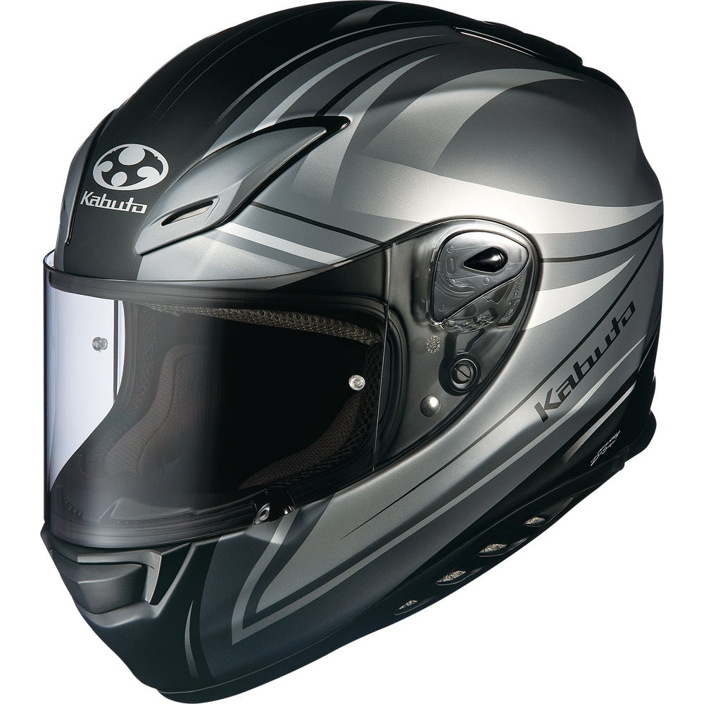 KABUTO AEROBLADE III LINEA HELMET FLAT GUN XS