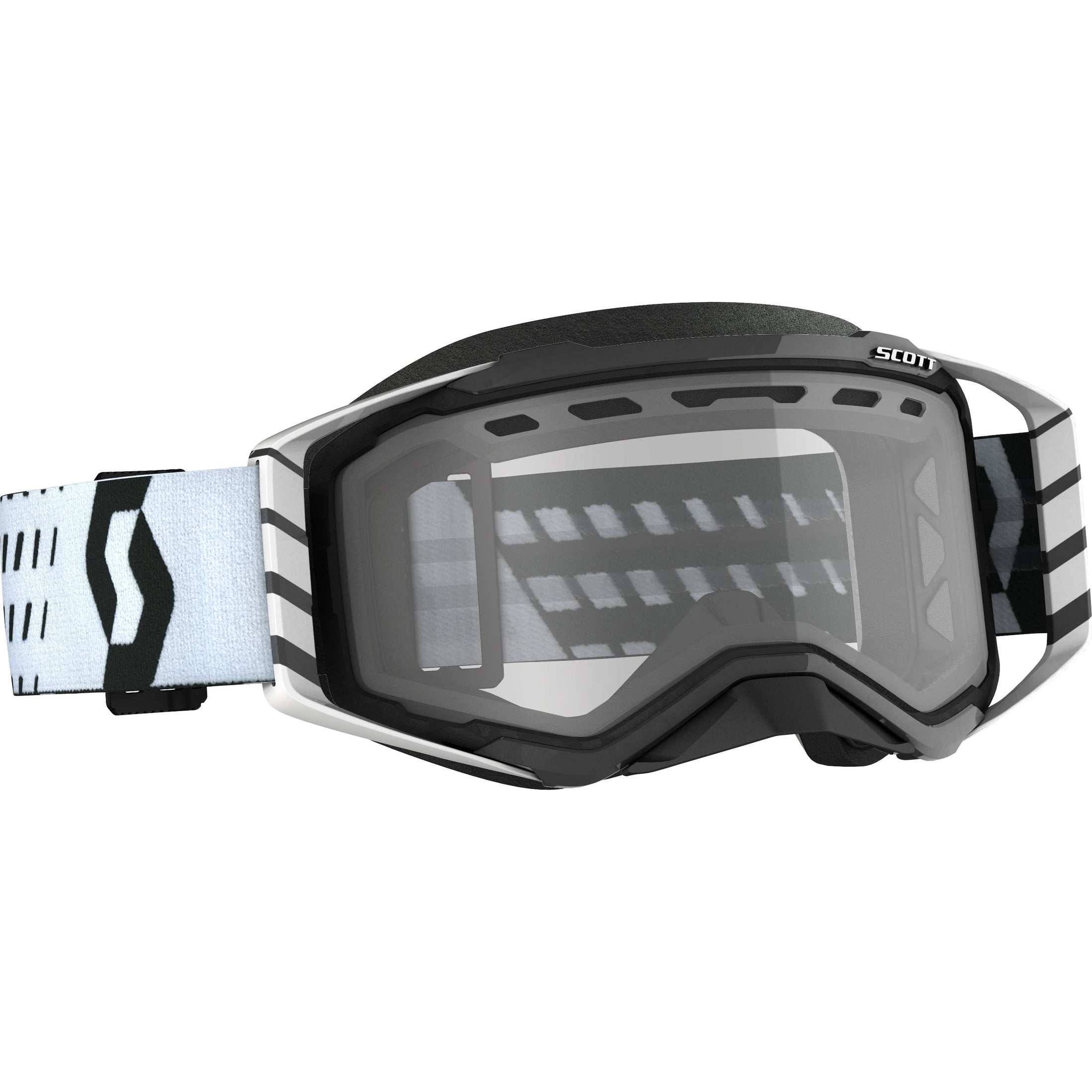 SCOTT PROSPECT SNWCRS GOGGLE BLACK/WHITE CLEAR