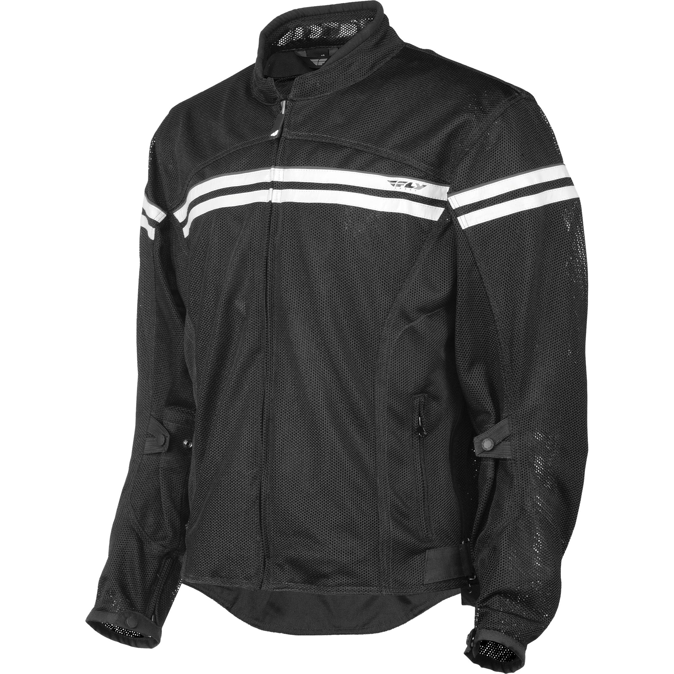 FLY RACING FLUX AIR MESH JACKET BLACK/CREAM S