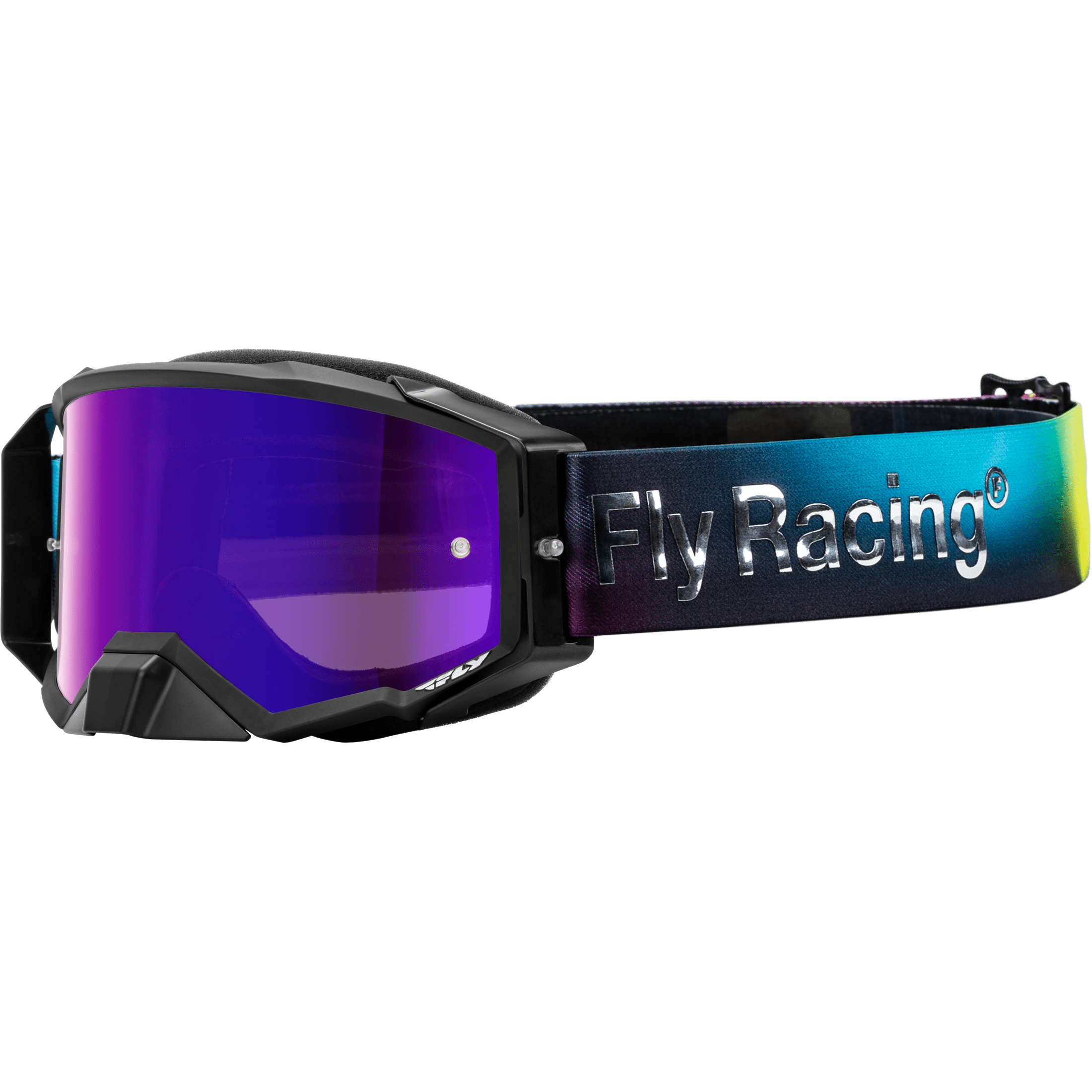 FLY RACING ZONE ELITE LEGACY GOGGLE FUSCHIA/ELEC BLU/HI-VIS W LENS