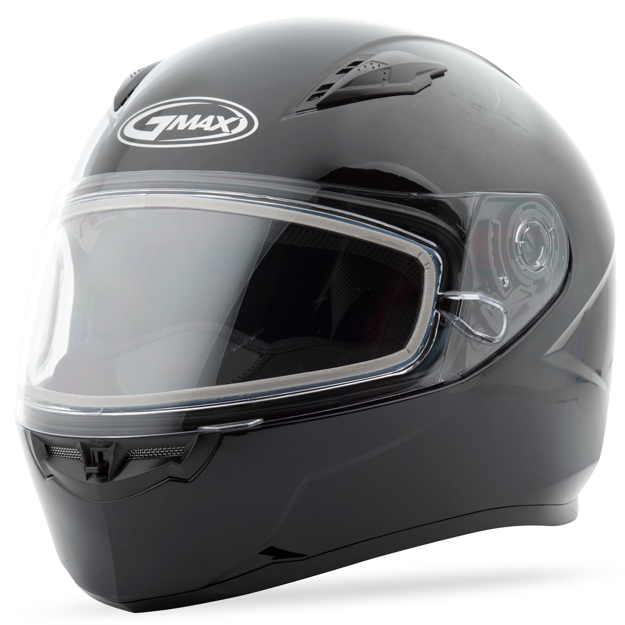 GMAX FF-49 FULL-FACE SNOW HELMET BLACK LG