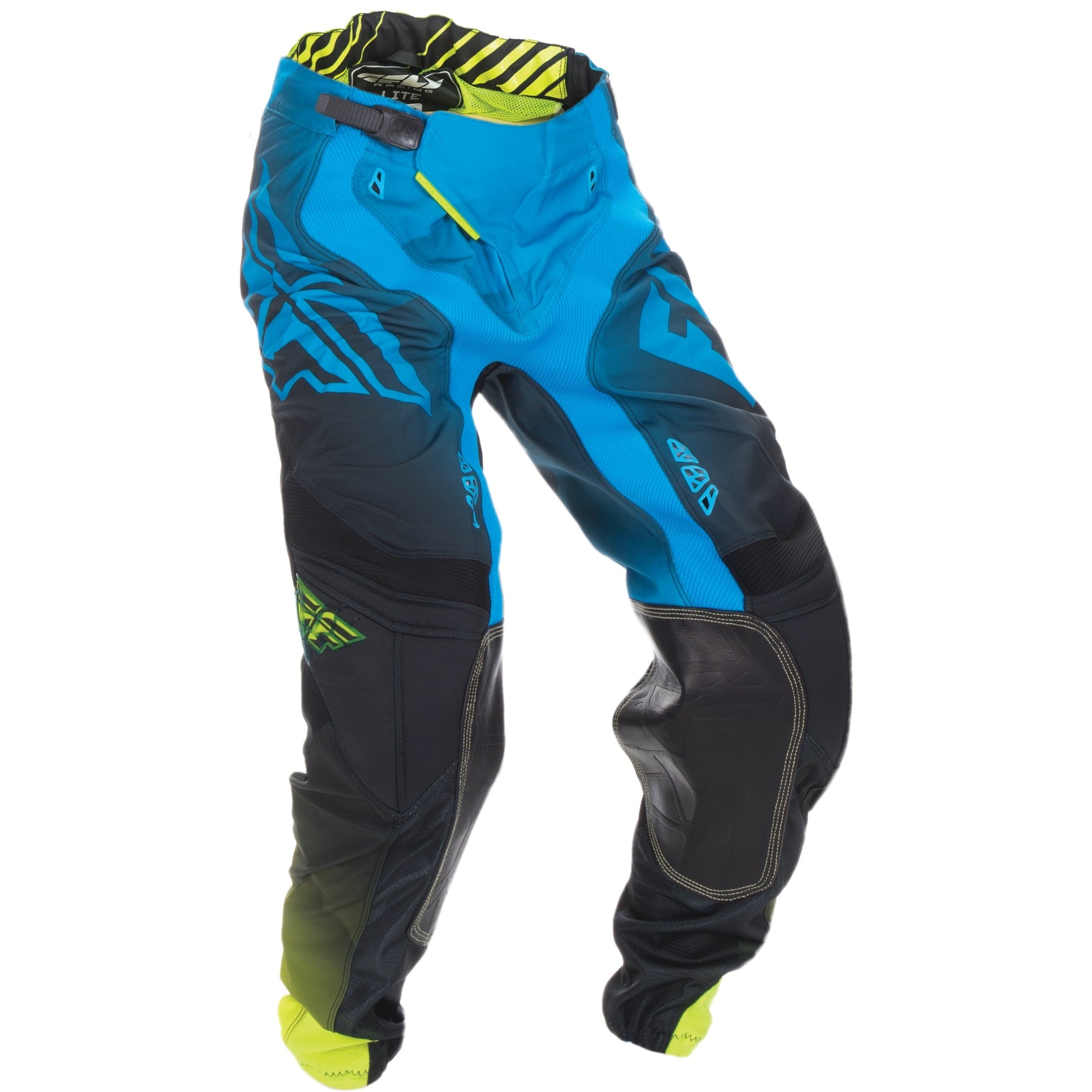 FLY RACING LITE HYDROGEN PANT BLUE/HI-VIS SZ 38