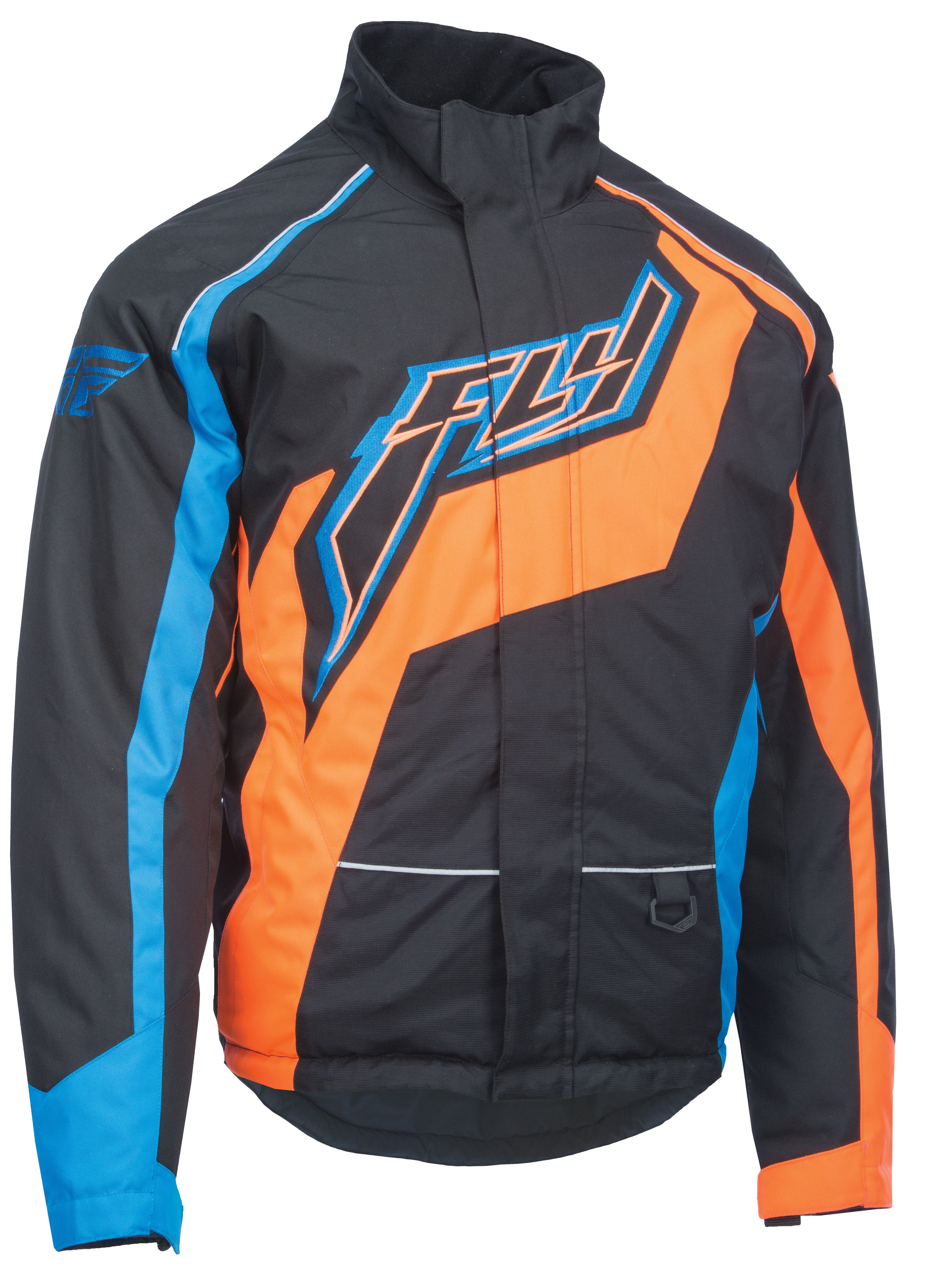 FLY RACING OUTPOST JACKET BLACK/ORANGE/BLUE L