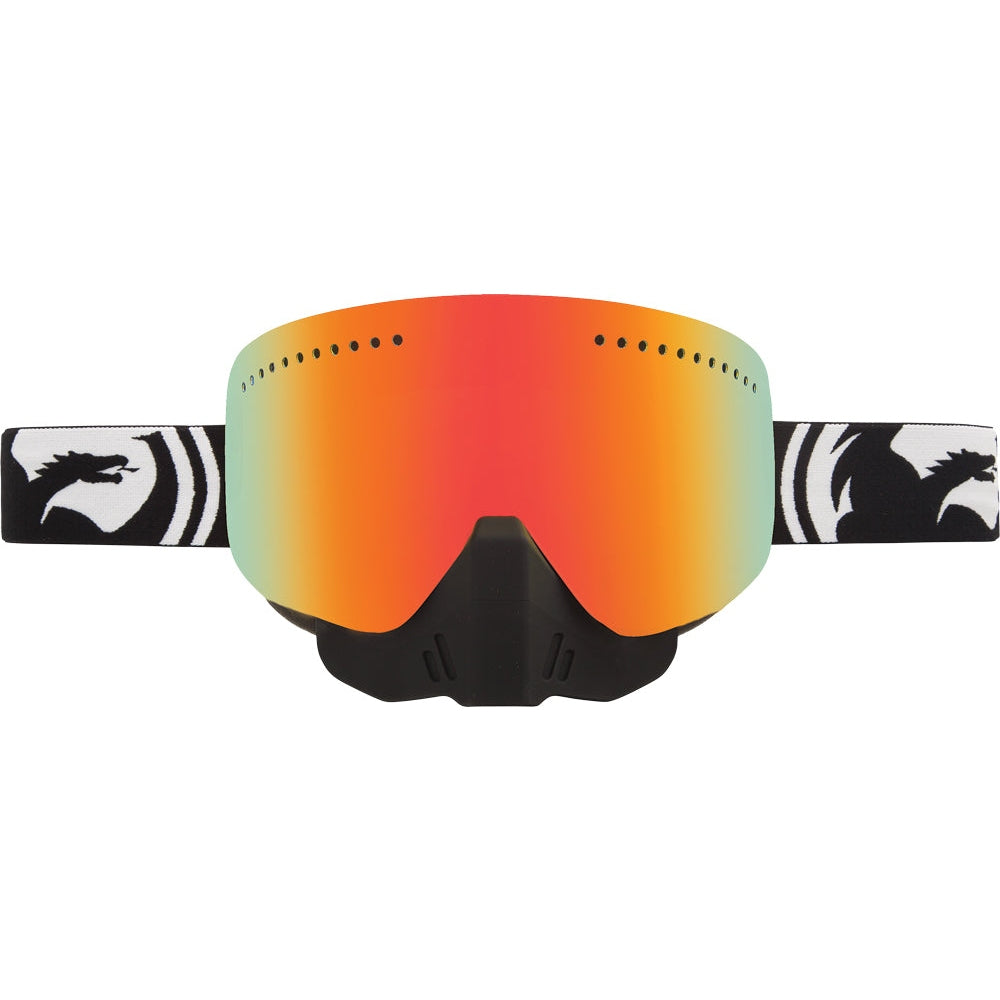 DRAGON NFX SNOW GOGGLE INVERSE KIT W/RED & YELLOW/BLUE ION LENS
