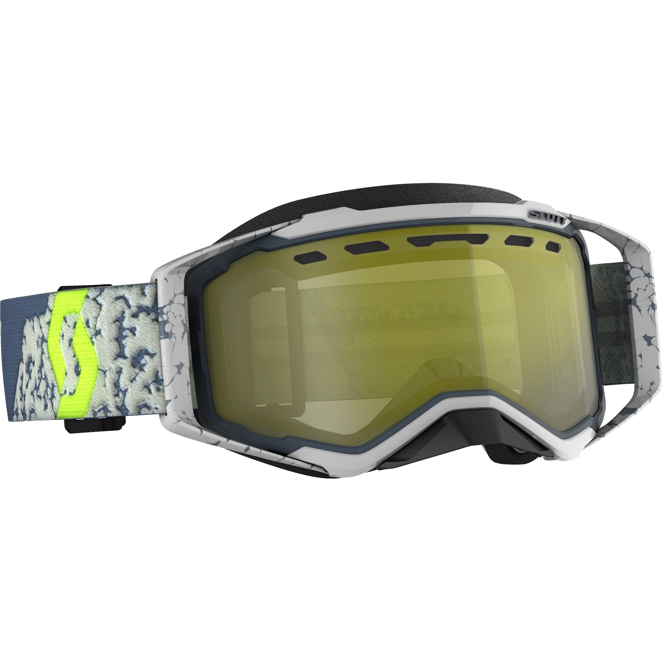 SCOTT PROSPECT SNWCRS GOGGLE GRY/DRK GREY ENHANCER YELLOW CHROME