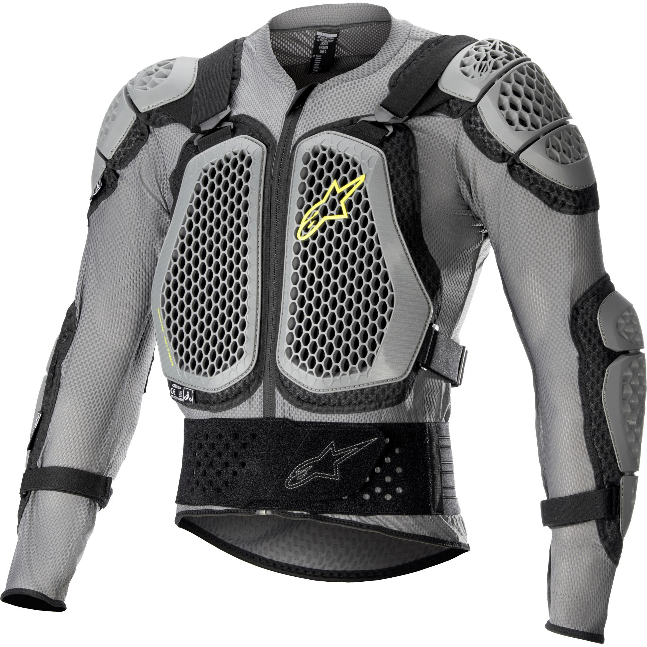 ALPINESTARS BIONIC ACTION V2 PROTECTION JACKET GREYBLACK SM