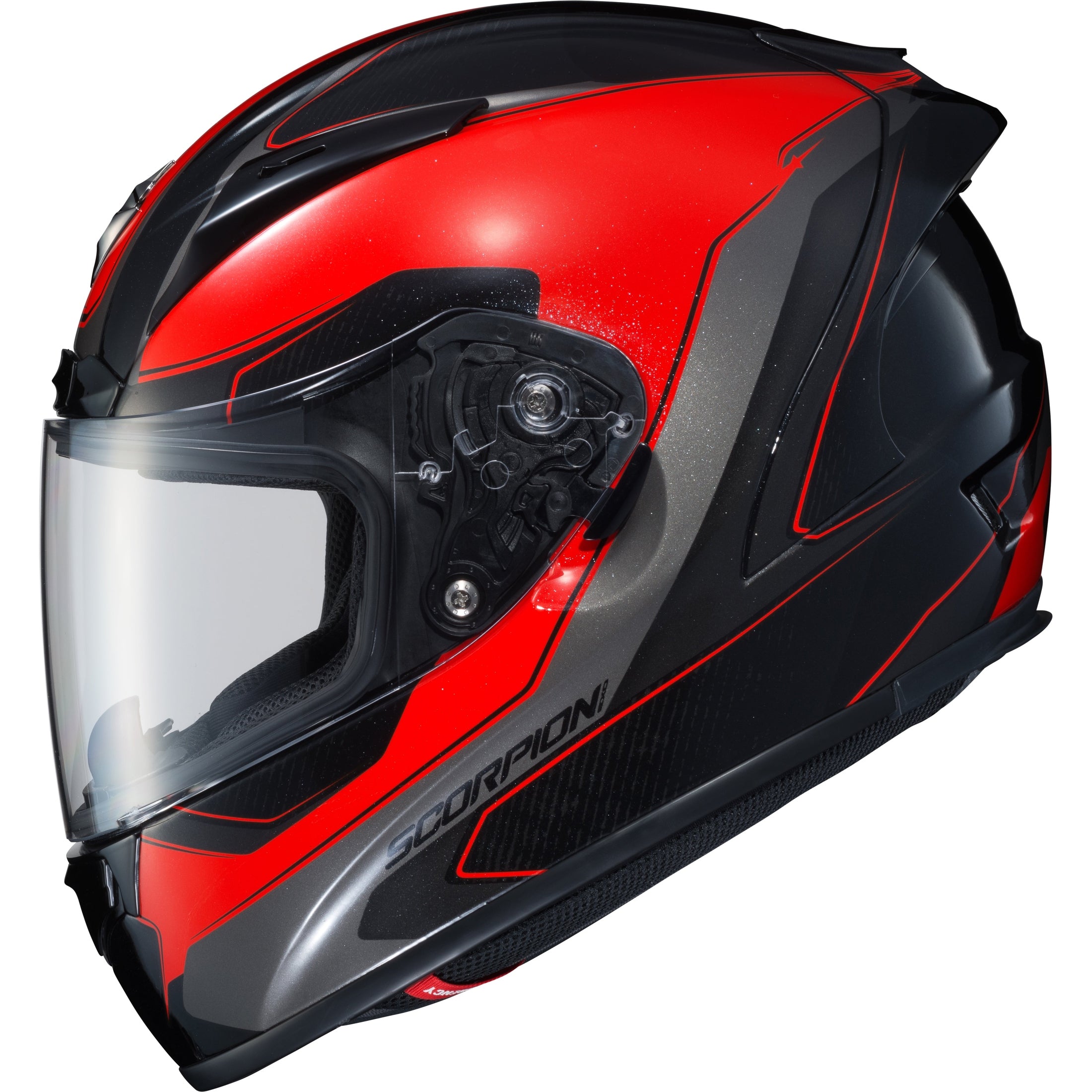 SCORPION EXO EXO-R2000 FULL-FACE HELMET HYPERSONIC RED 2X