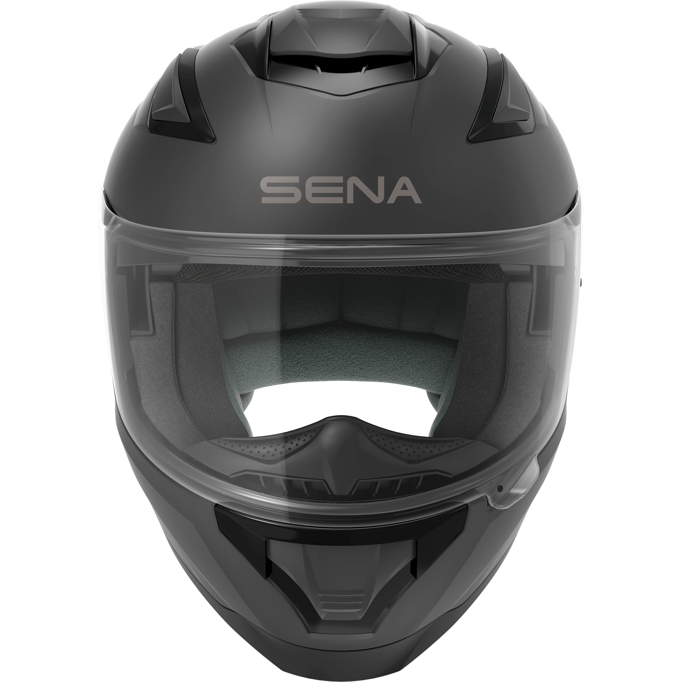 SENA STRYKER FULL FACE HELMET WITH MESH INTERCOM MATTE BLACK XL