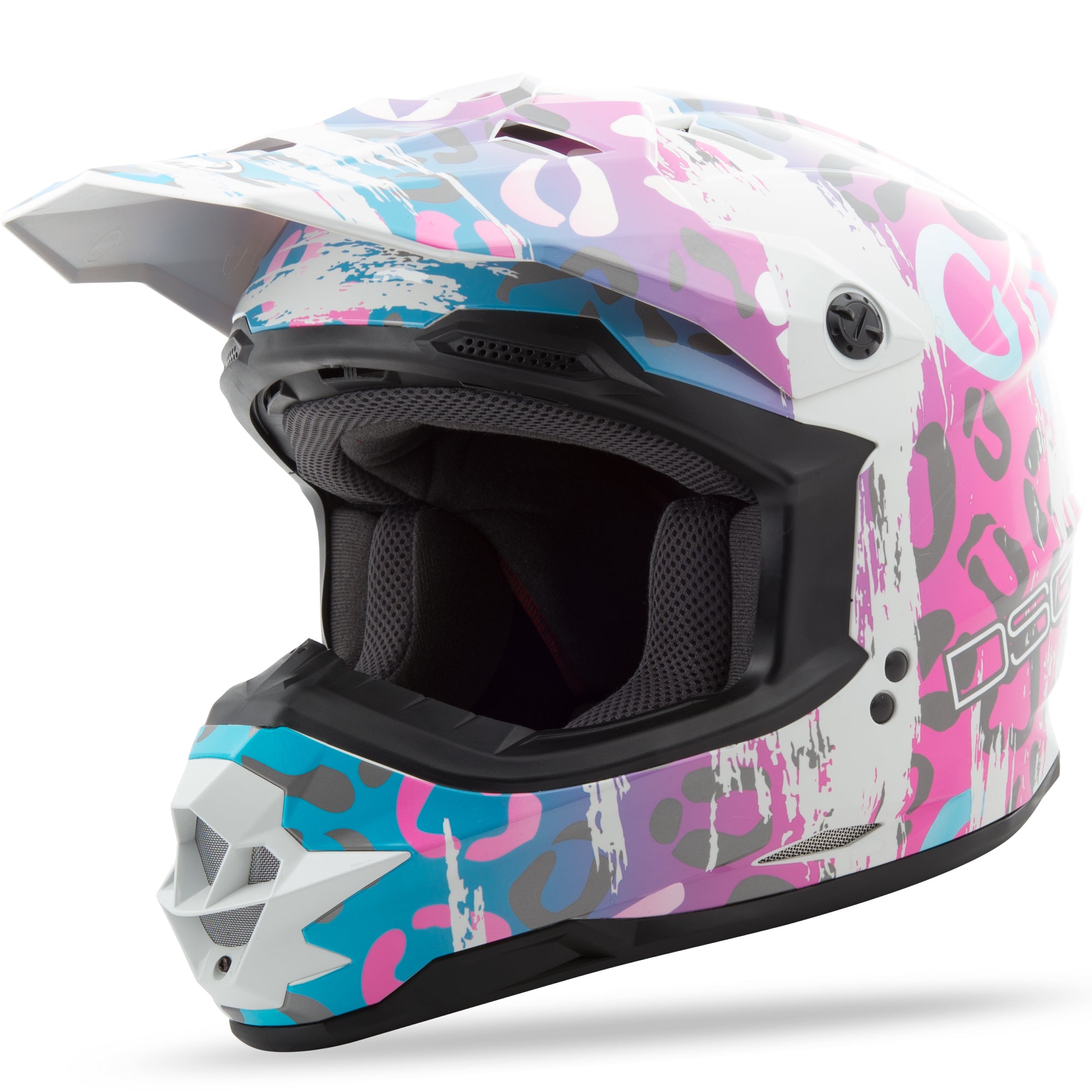GMAX GM-76S DSG LEOPARD HELMET MULTI SM