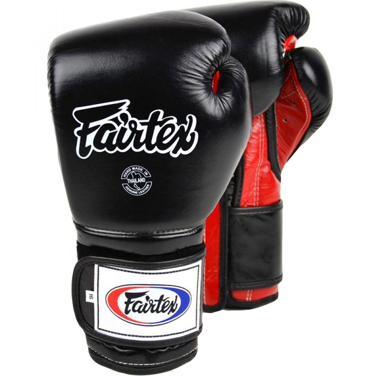 Boxing Gloves Fairtex BGV9 Black Red - 16 OZ