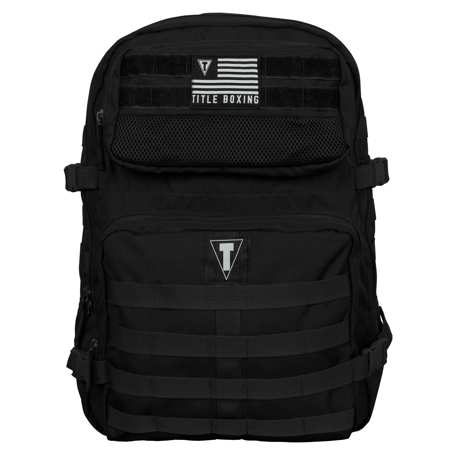 Backpack Boxing Tactical Combat Title Black