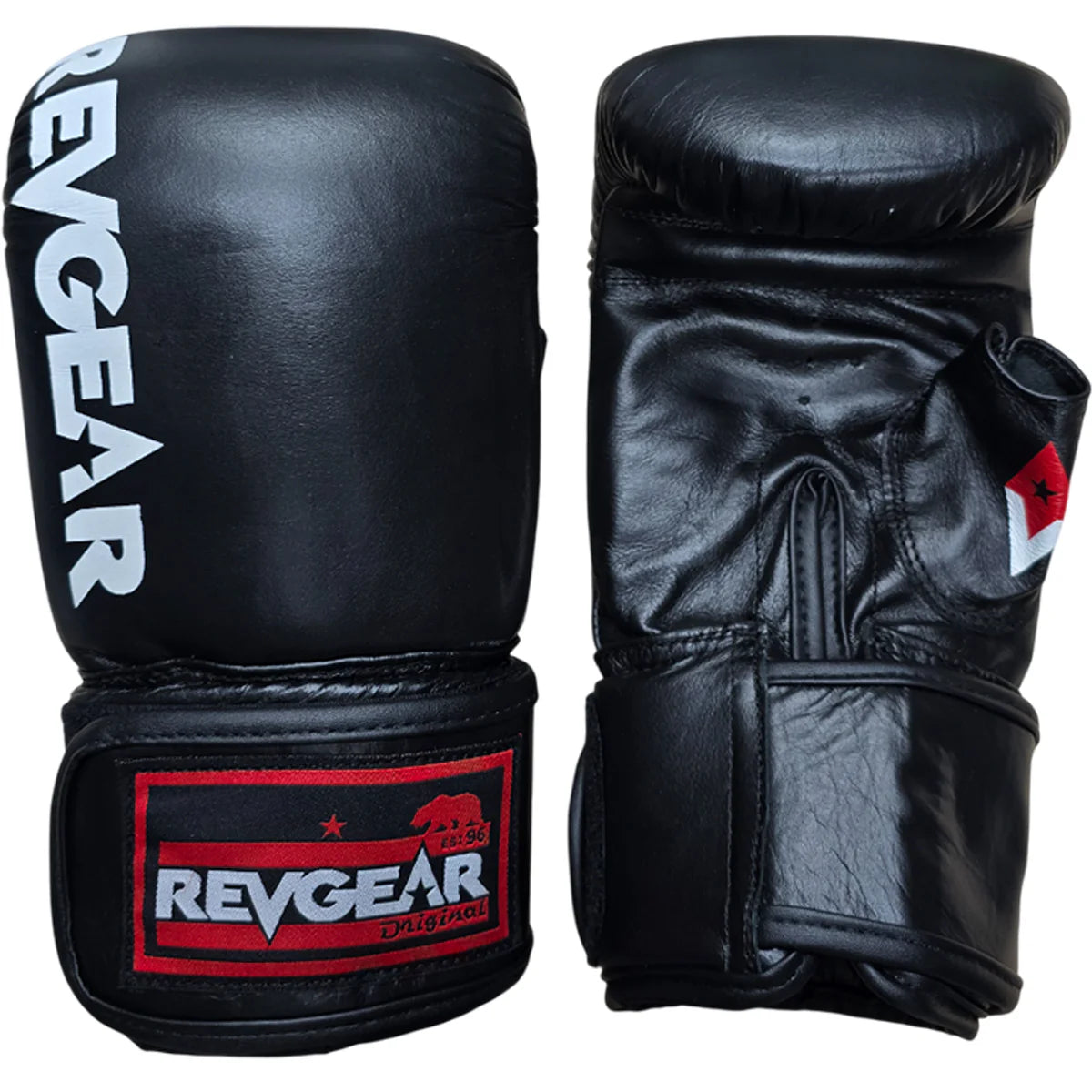 Bag Gloves Revgear Leather Black - M Size
