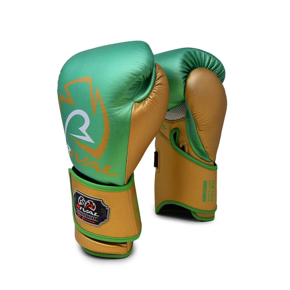 Bag Gloves RB100 Professional Green/Gold - XL Size