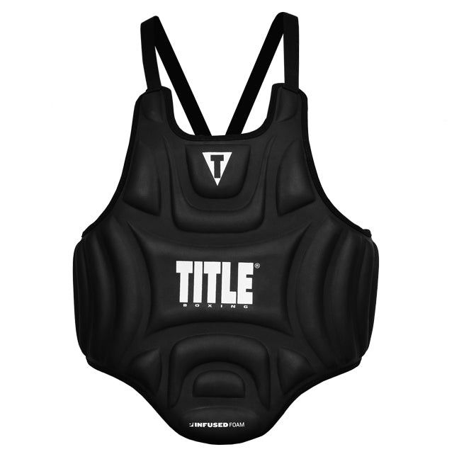 Body Protector Boxing Infused Foam Influence Title Black - One Size