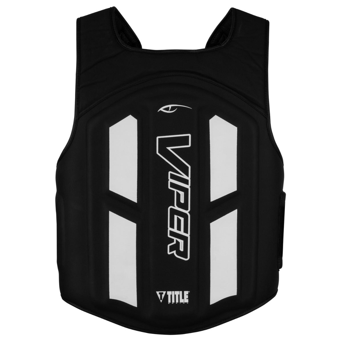 Body Protector Viper by TITLE Boxing Supreme Title Black/White - One Size