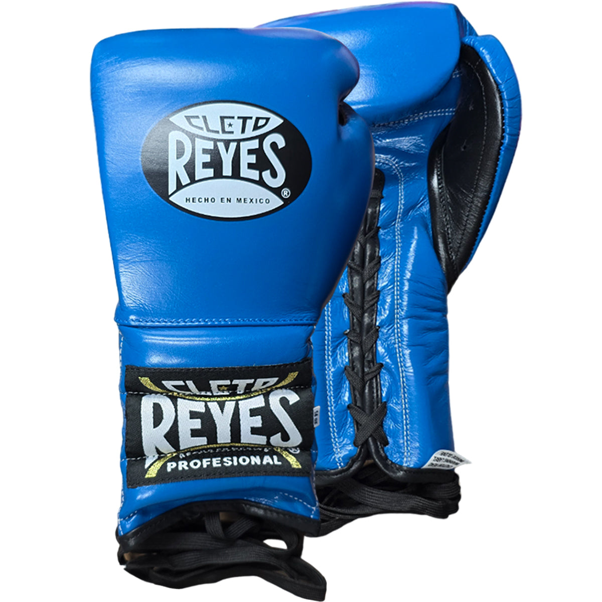 Boxing Gloves Cleto Reyes Traditional Lace-Up Blue - 14 OZ