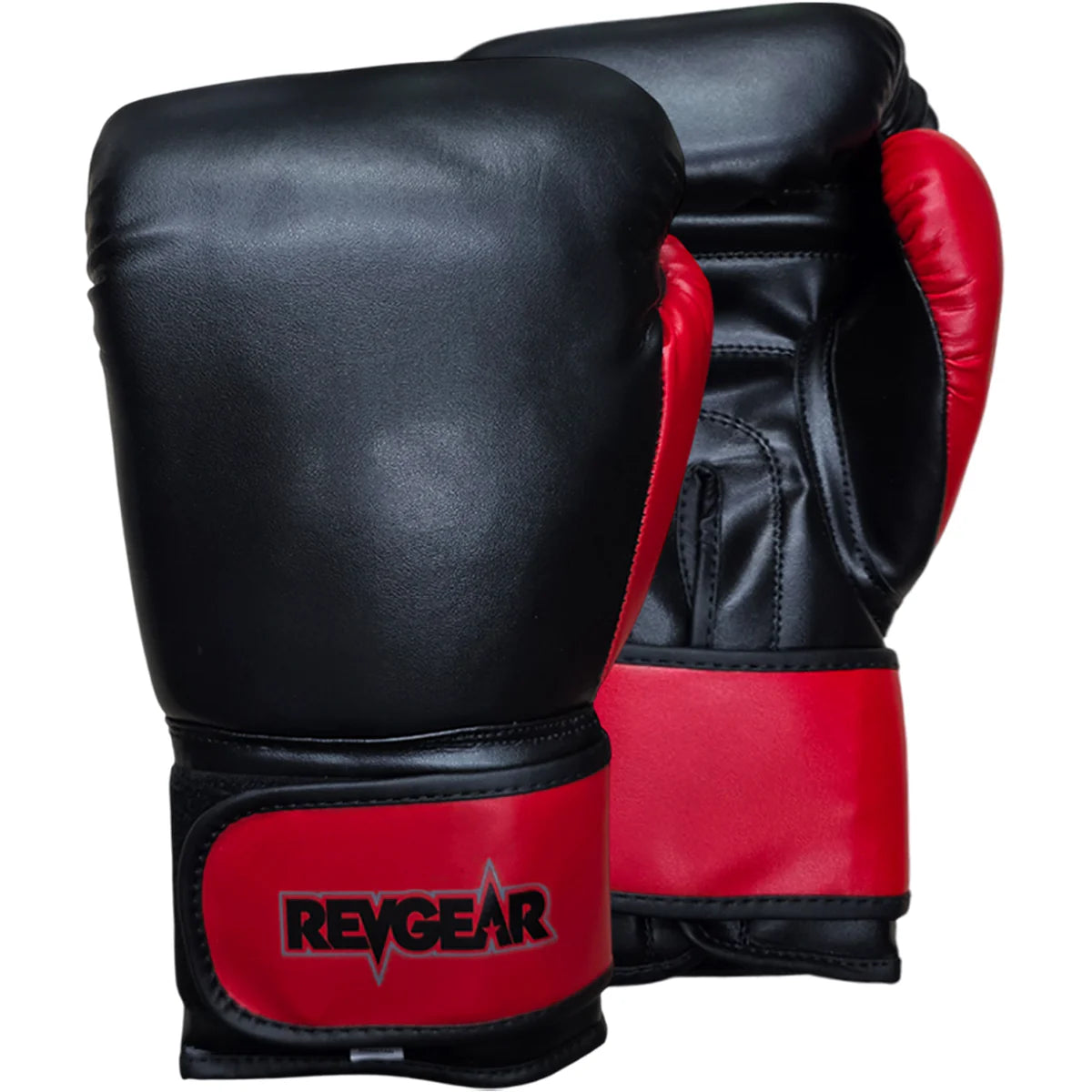 Boxing Gloves Revgear VIP Synthetic Leather Red - 16 OZ Size