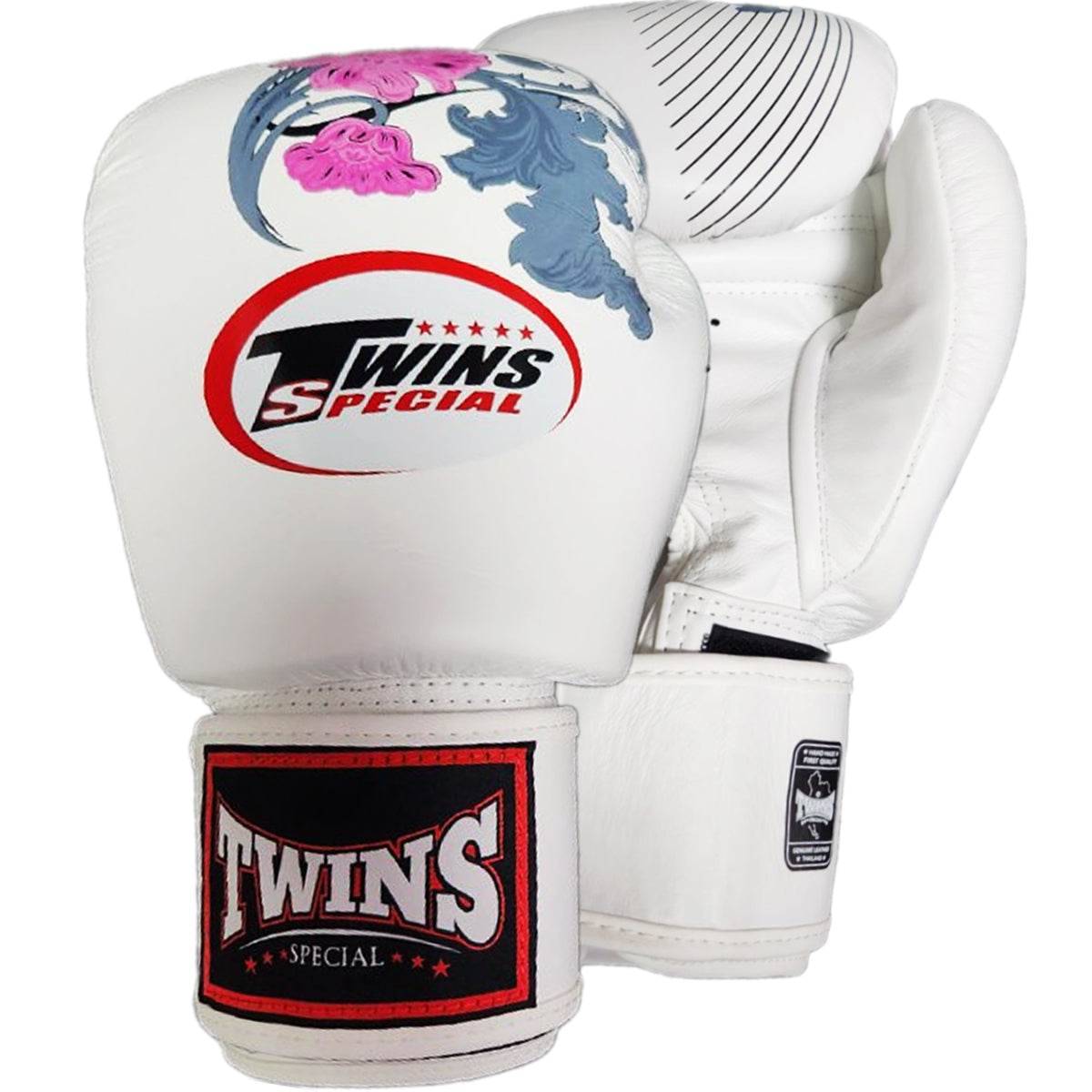 Boxing Gloves Twins Special Sakura FBVG-13 White Fancy - 12 OZ
