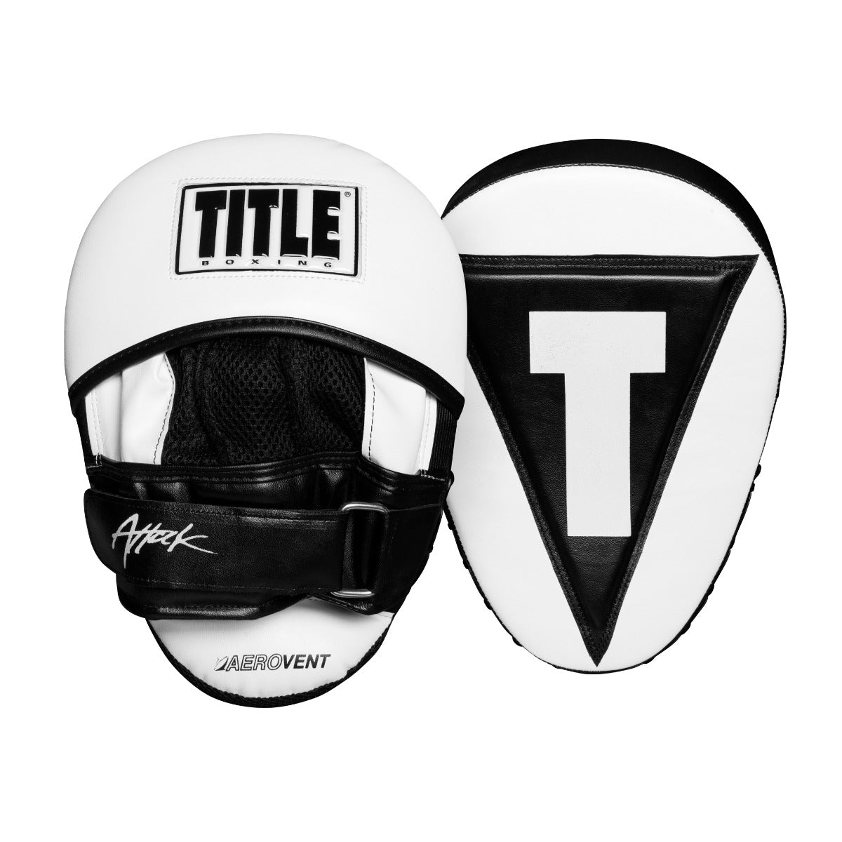 Focus Mitts Boxing Attack “Big-T” 2.0 Title White/Black - One Size