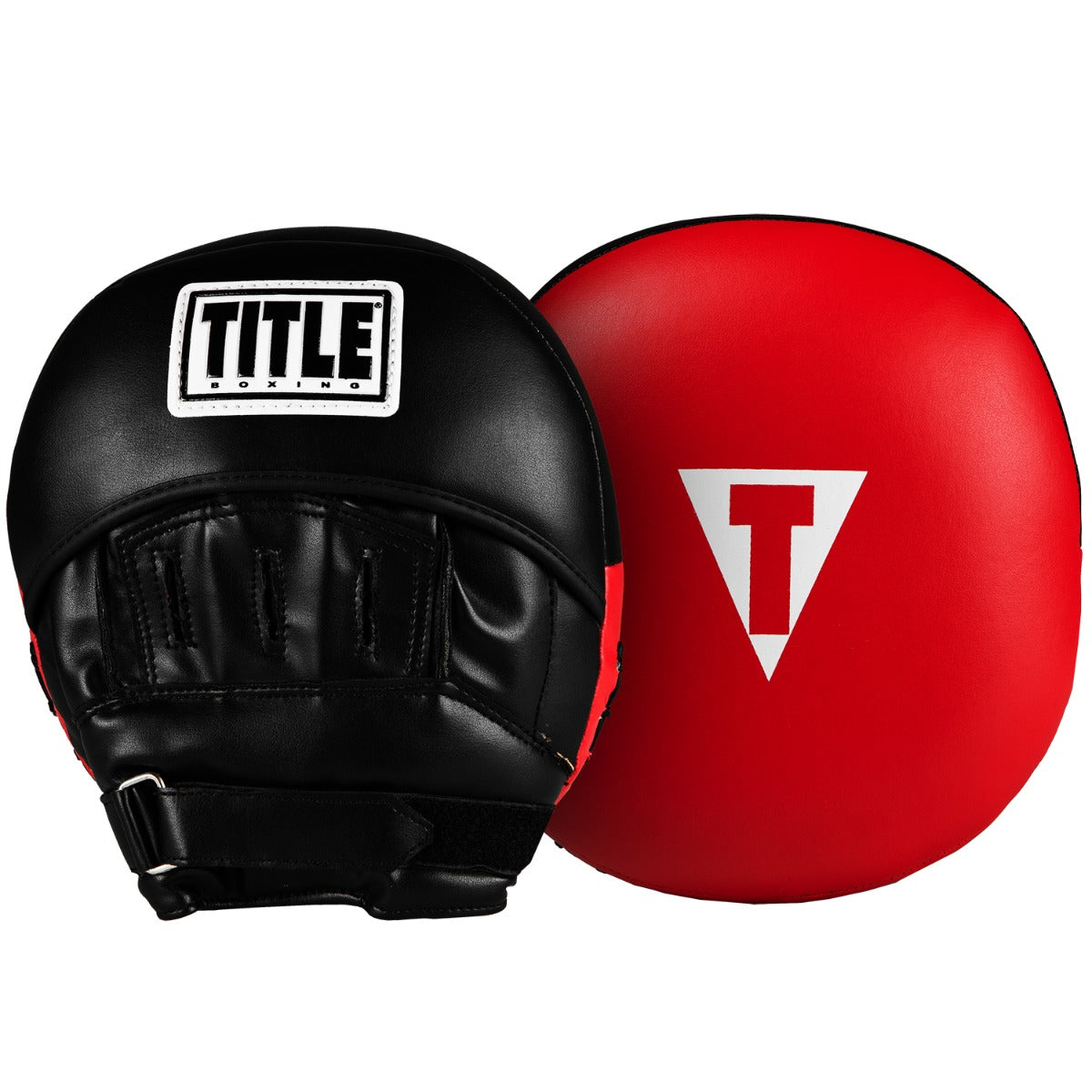 Focus Mitts Boxing "Double-Stuff" Jumbo Title Black/Red - One Size