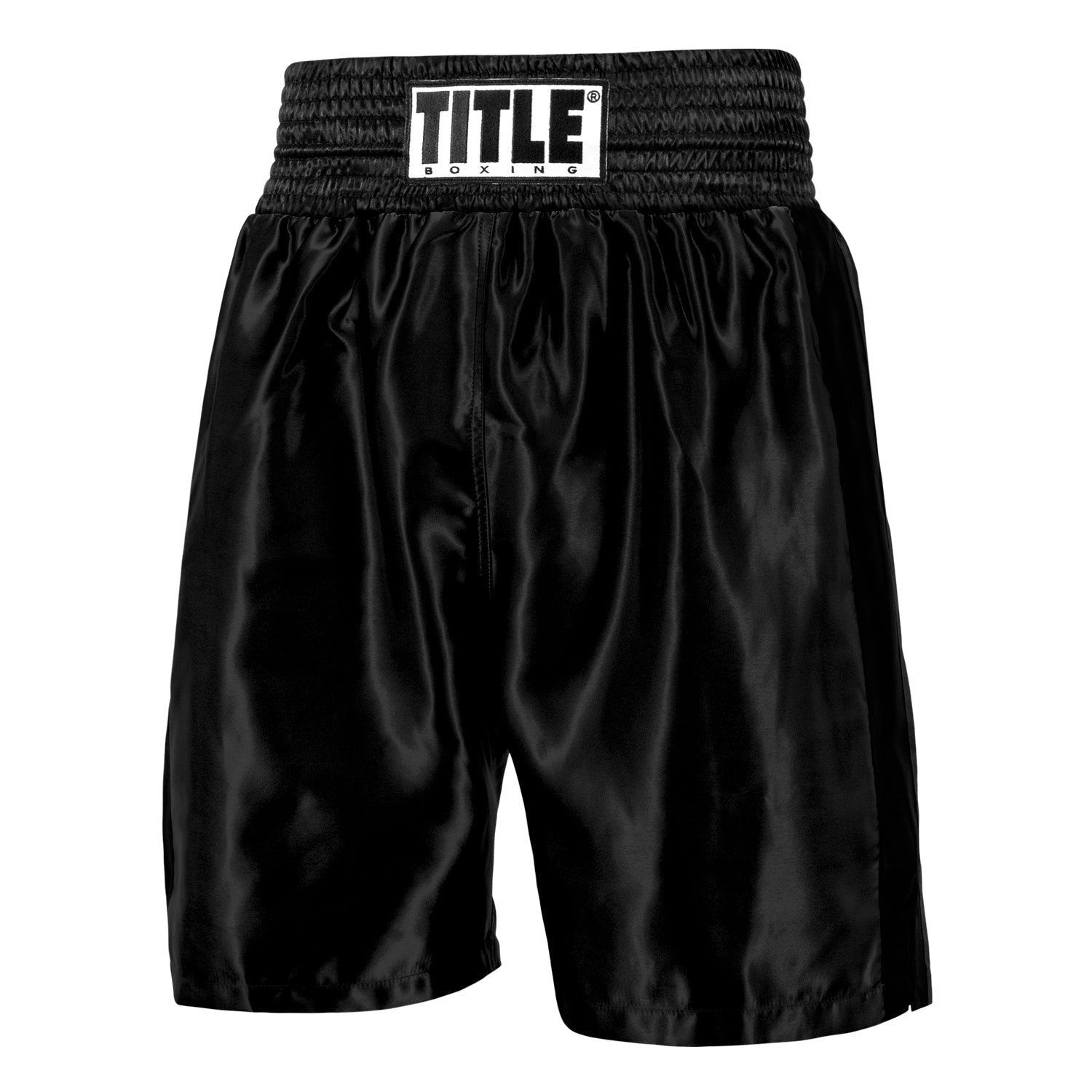 Shorts For Boxing Edge Boxing Trunks Title Black - XL Size