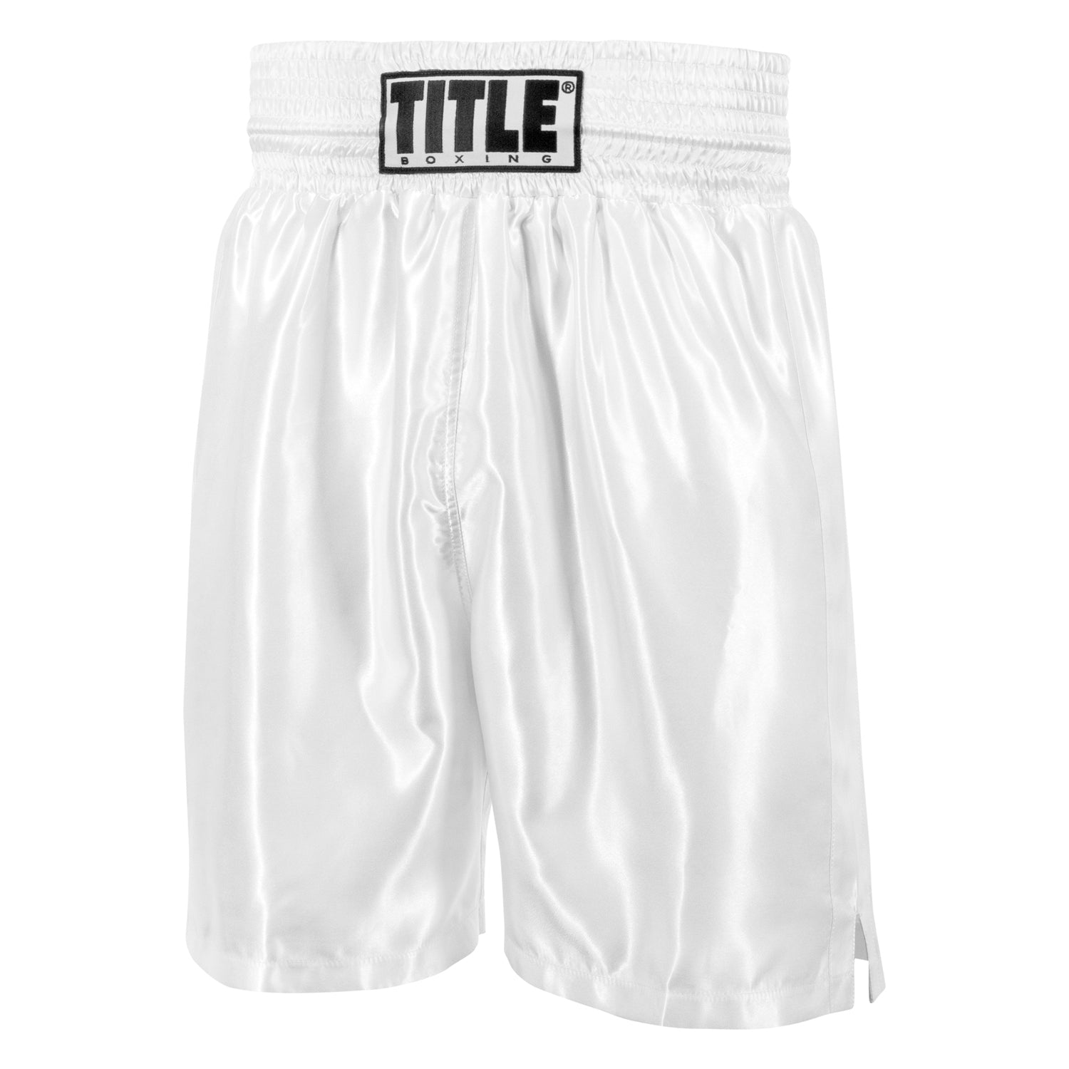 Shorts For Boxing Edge Boxing Trunks Title White - M Size