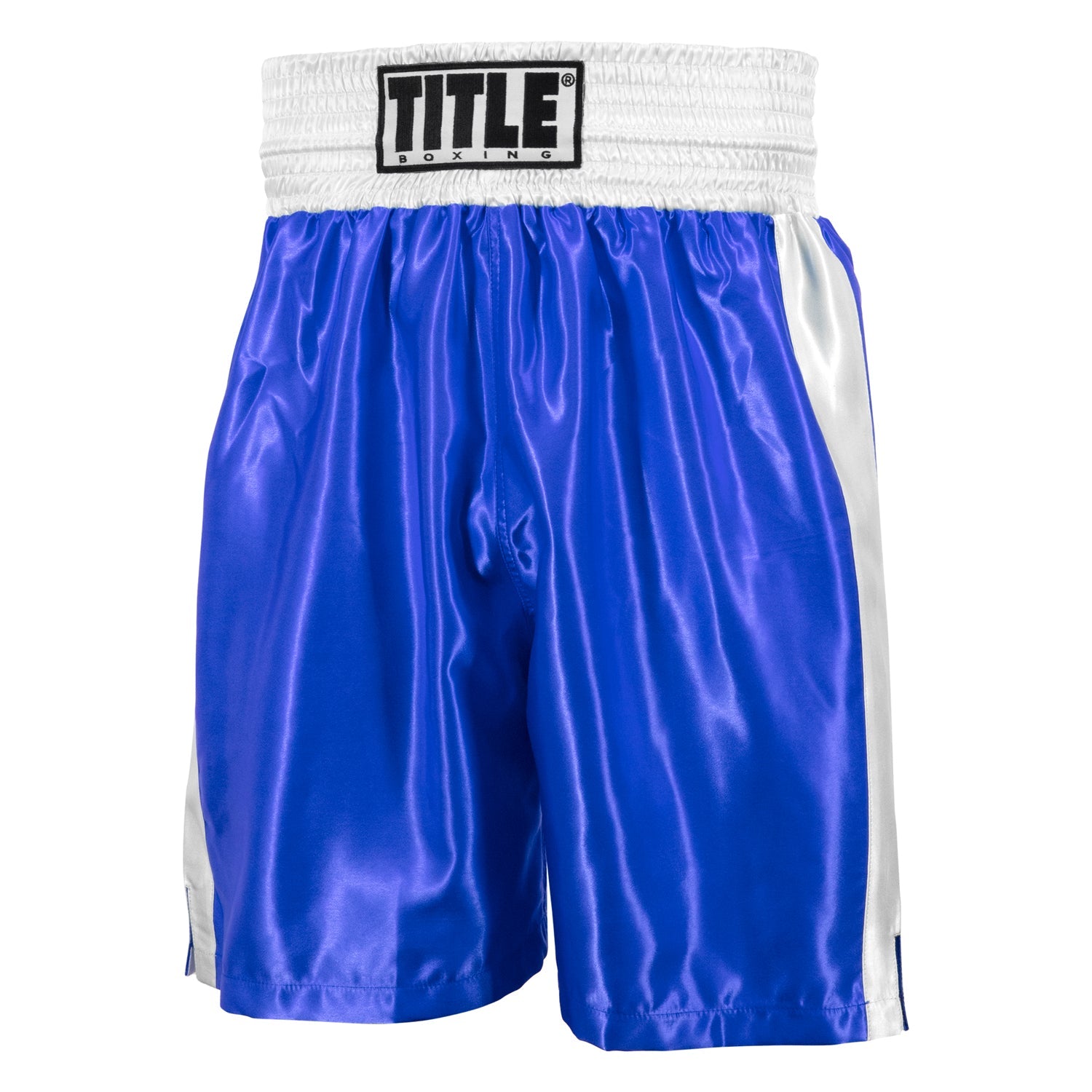 Shorts For Boxing Edge Boxing Trunks Title Blue/White - XL Size