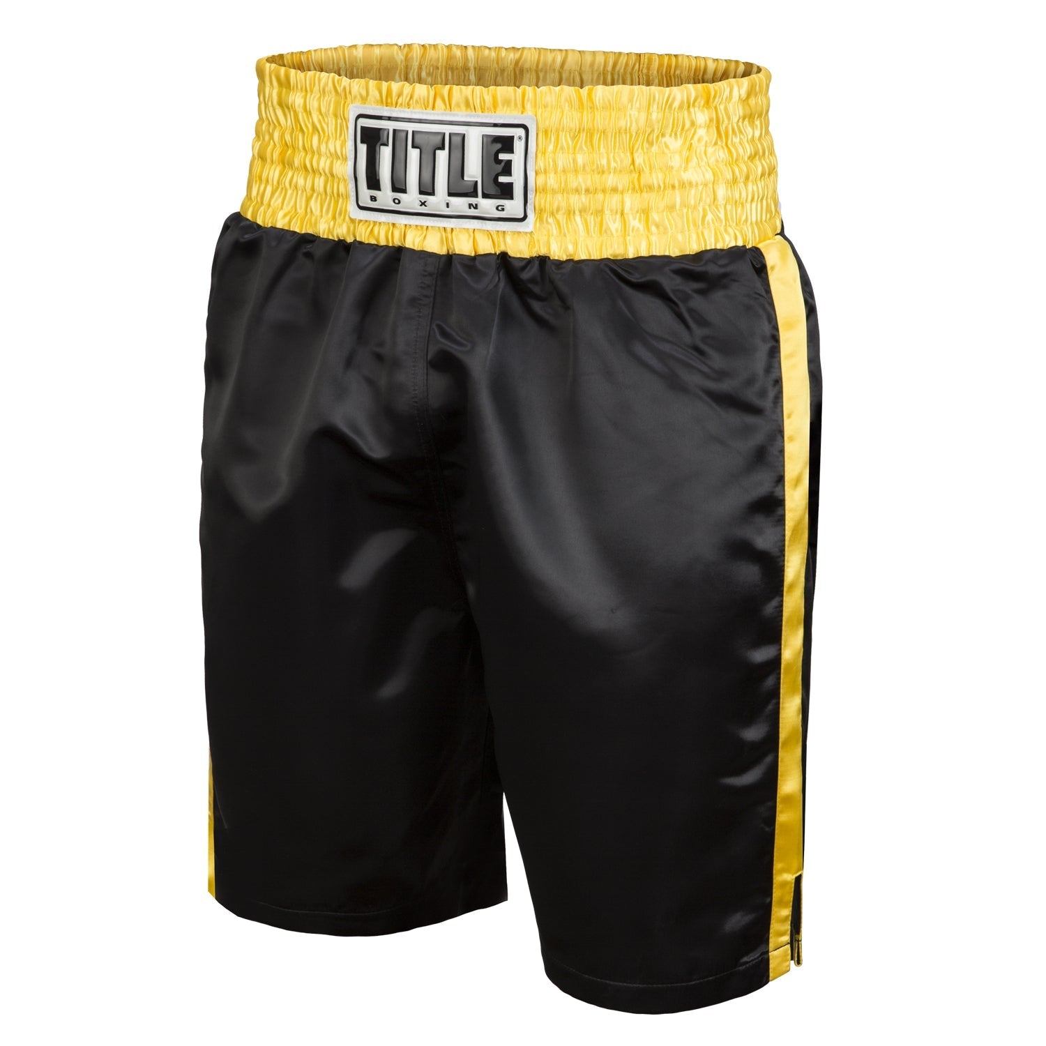 Shorts For Boxing Edge Boxing Trunks Title Black/Gold - S Size