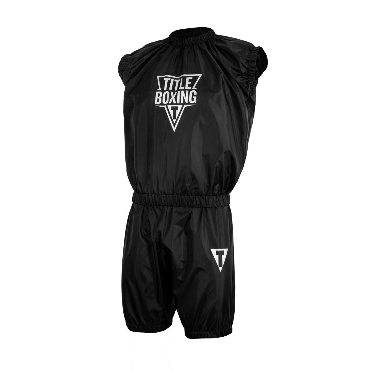 Sauna Suit Boxing Exceed Pro Set Nylon Title Black - XXL Size