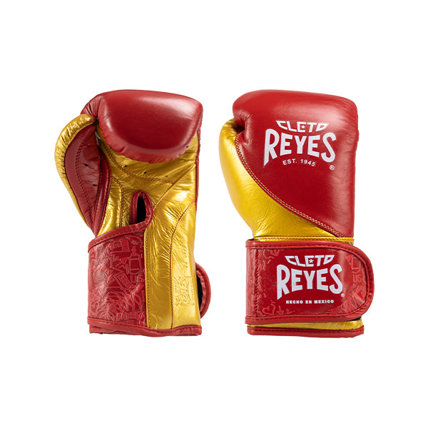 Boxing Gloves Cleto Reyes High Precision Red Solid Gold - 14 OZ
