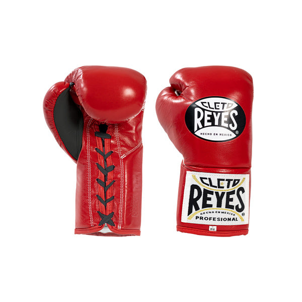 Boxing Gloves Cleto Reyes Professional Lace-Up Classic Red - 8 OZ