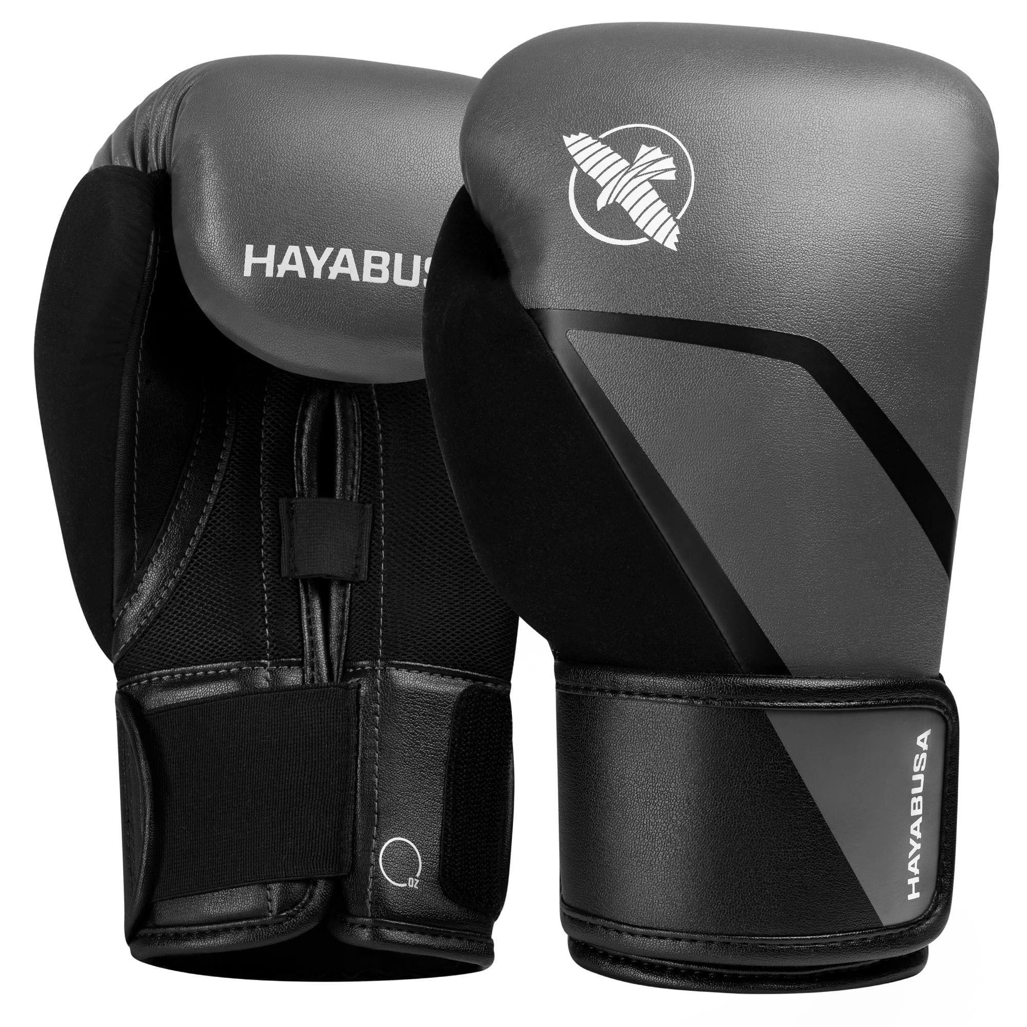Boxing Gloves Hayabusa E1 Grey Black - 14 OZ
