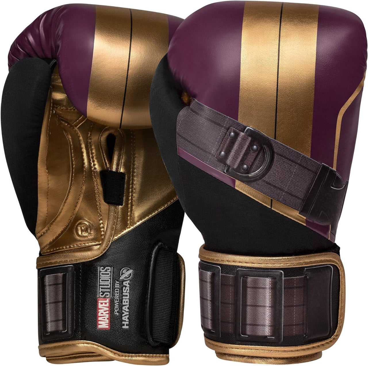 Boxing Gloves Hayabusa Marvel's Batroc Purple Gold - 16 OZ