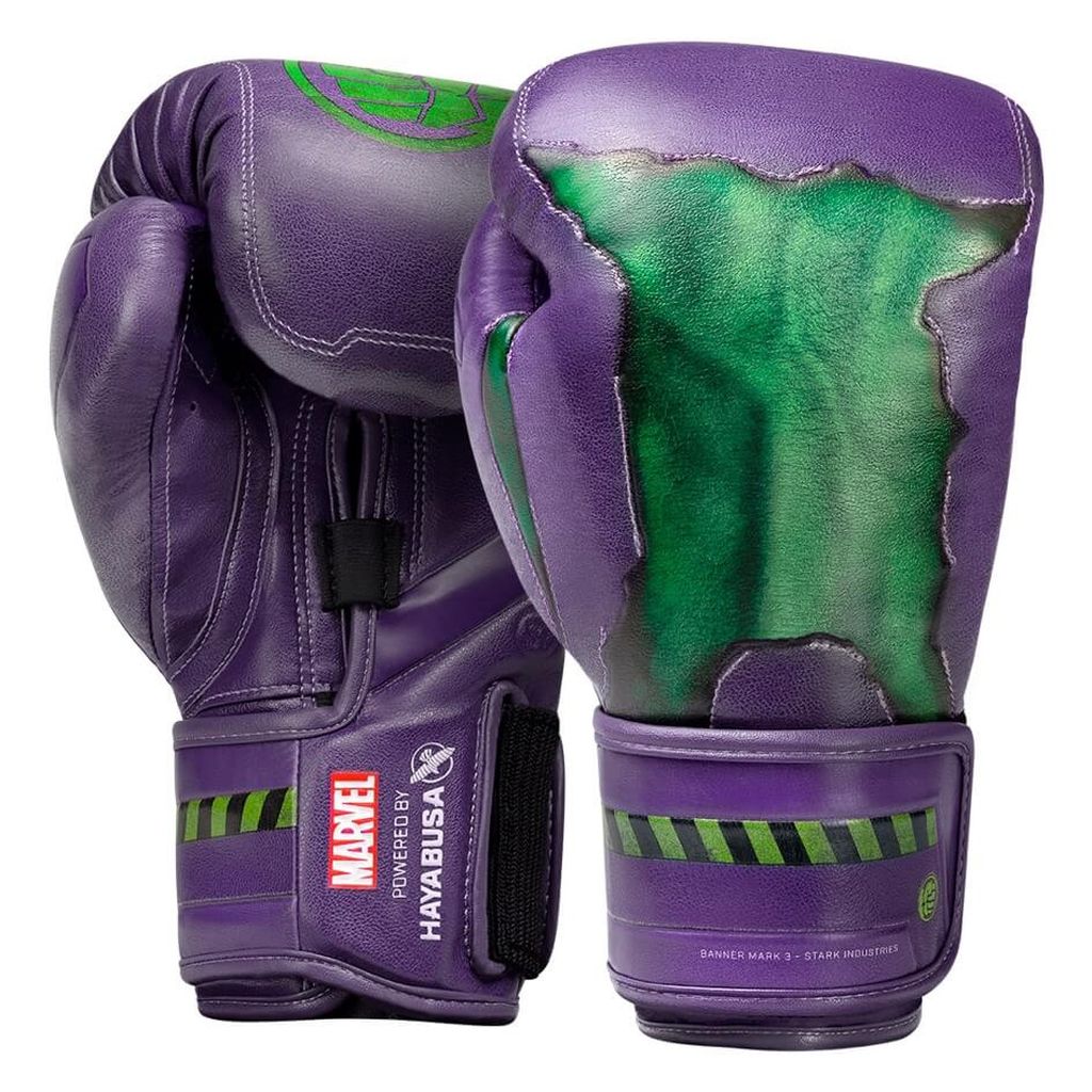 Boxing Gloves Hayabusa Marvel's Hulk Purple Green - 16 OZ