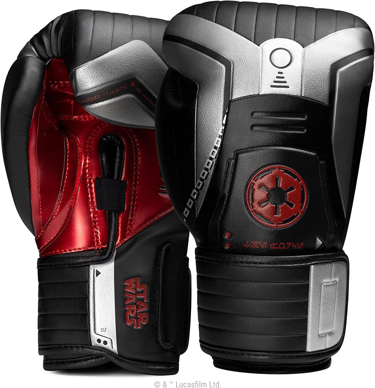 Boxing Gloves Hayabusa Marvel's Star Wars Sith Black Red - 12 OZ