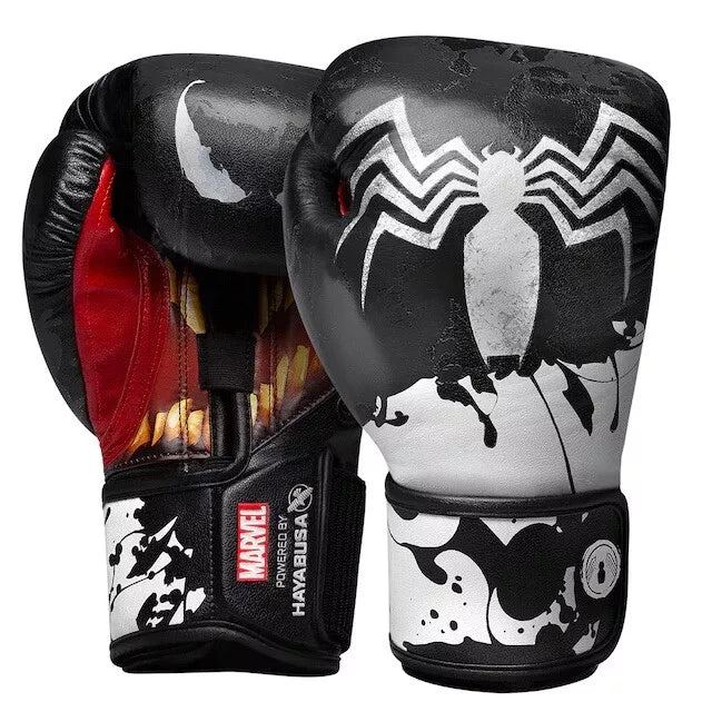 Boxing Gloves Hayabusa Marvel's Venom Black White - 16 OZ