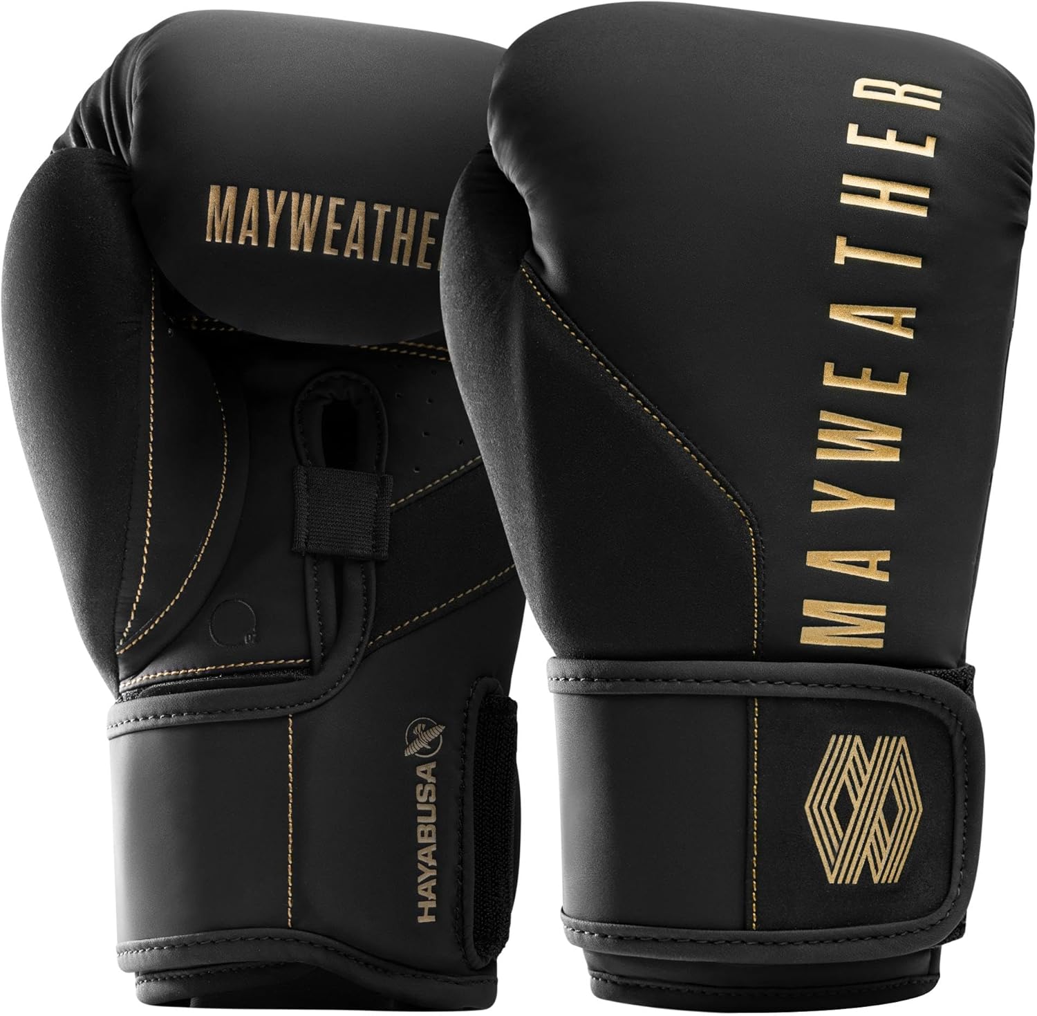 Boxing Gloves Hayabusa Mayweather Champ Black Gold - 14 OZ