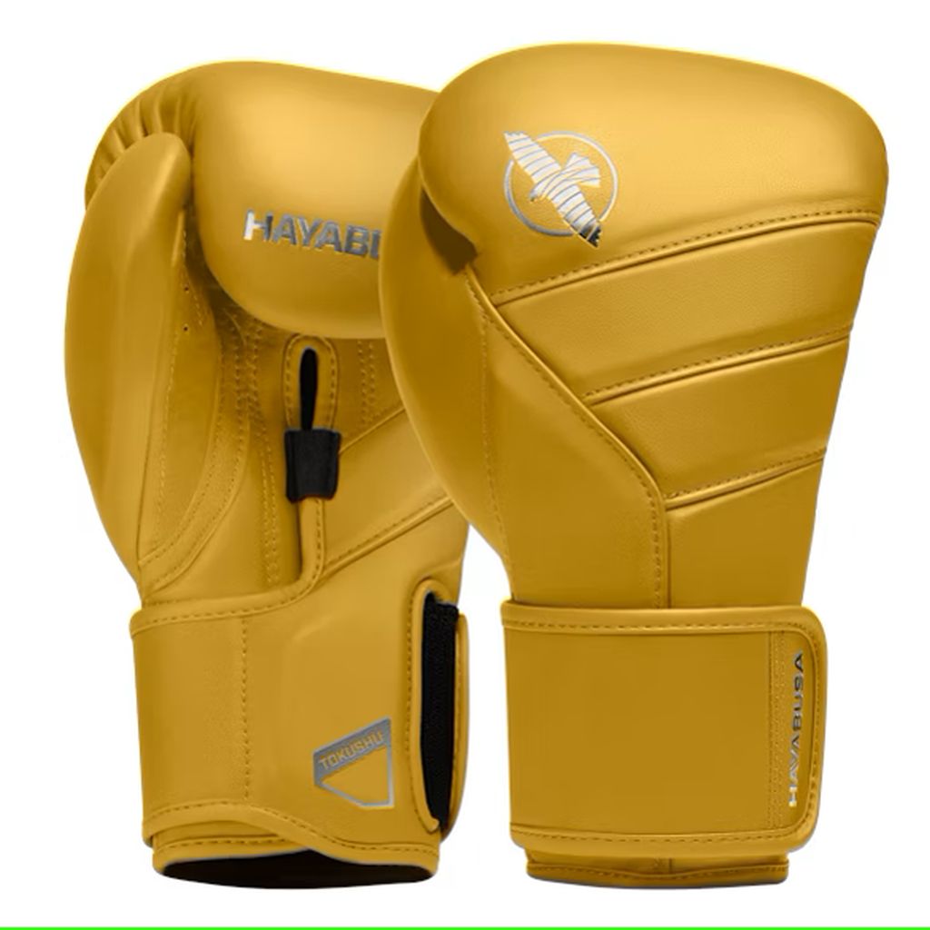 Boxing Gloves Hayabusa T3 Kanpeki Tiger Yellow - 16 OZ