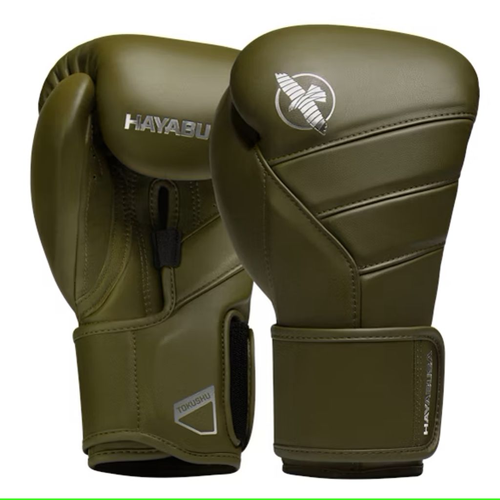 Boxing Gloves Hayabusa T3 Kanpeki Olive Green - 14 OZ