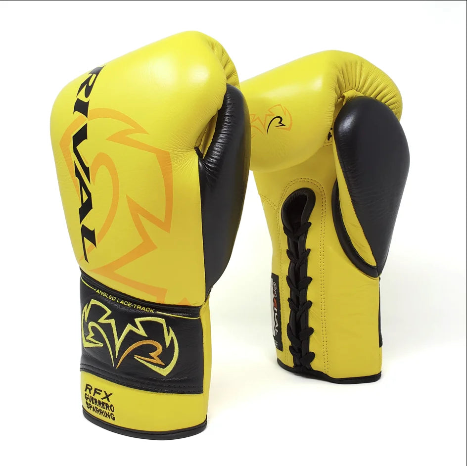 Boxing Gloves Rival RFX-Guerrero Sparring - HDE-F Yellow - 14 OZ