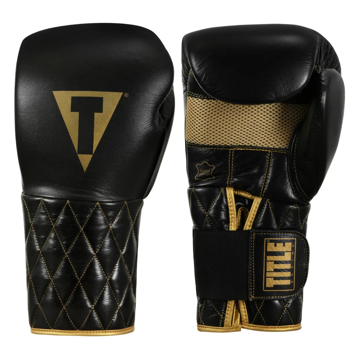 Boxing Gloves Title Boxing Gloves Title Couture Bag Black - L Size