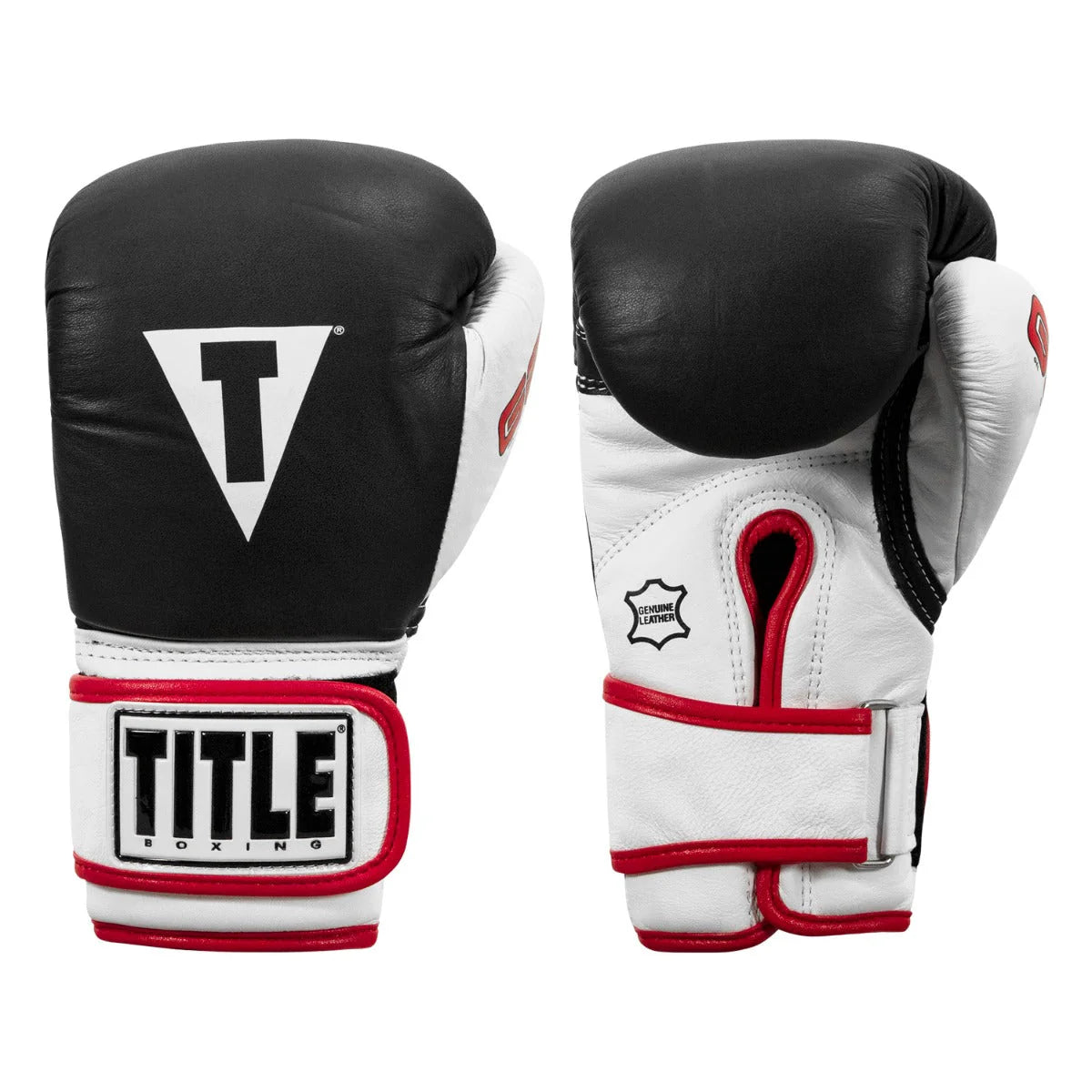 Boxing Gloves Title Gel World Bag Black - XL Size