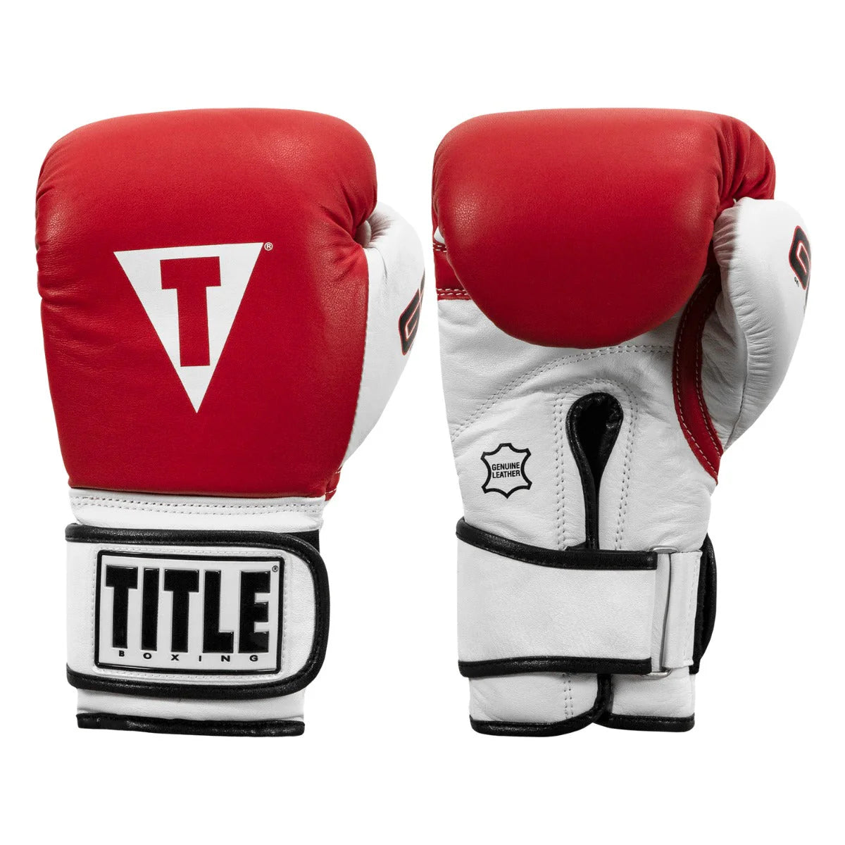 Boxing Gloves Title Gel World Bag Red - XL Size