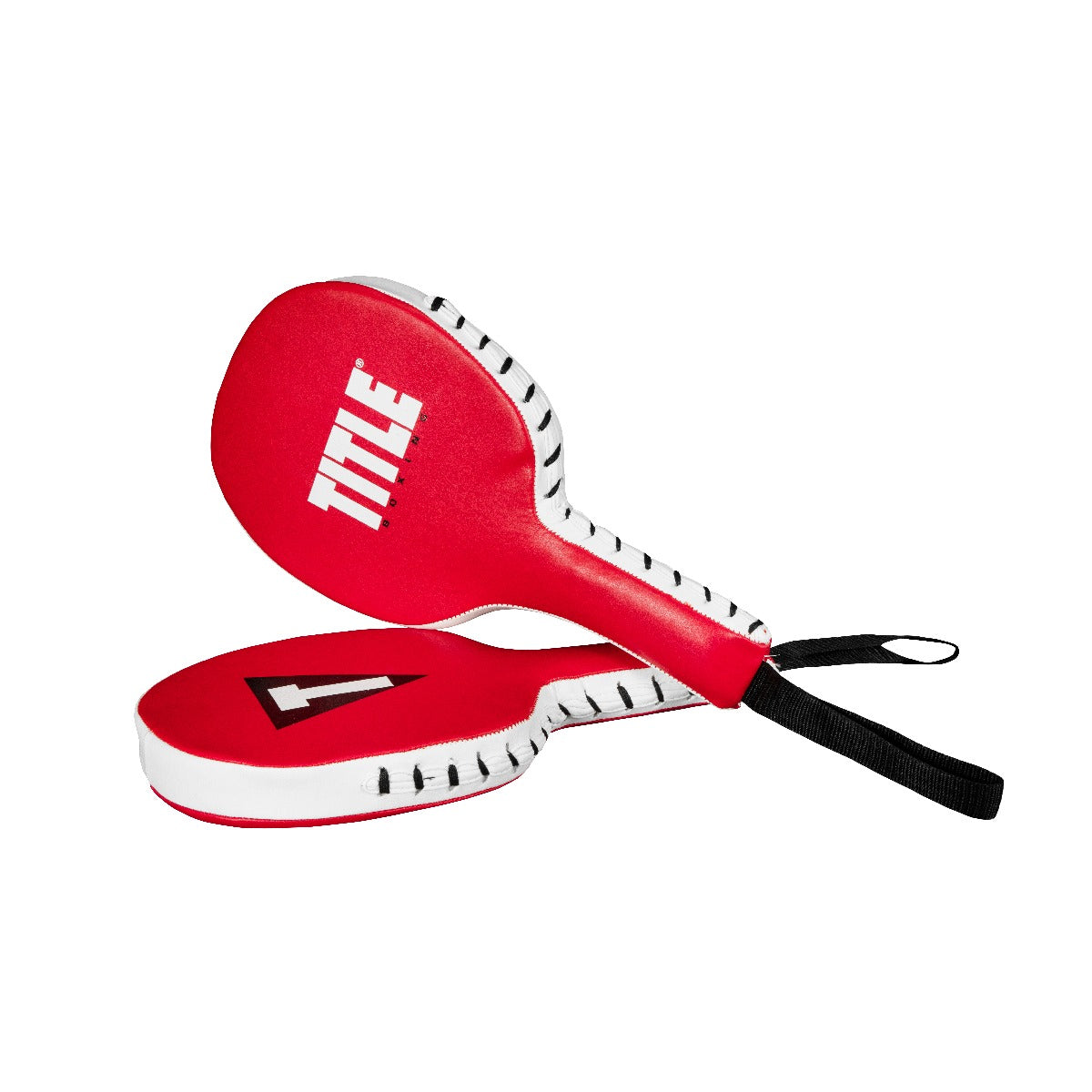 Boxing Paddles Punch Training Red Title