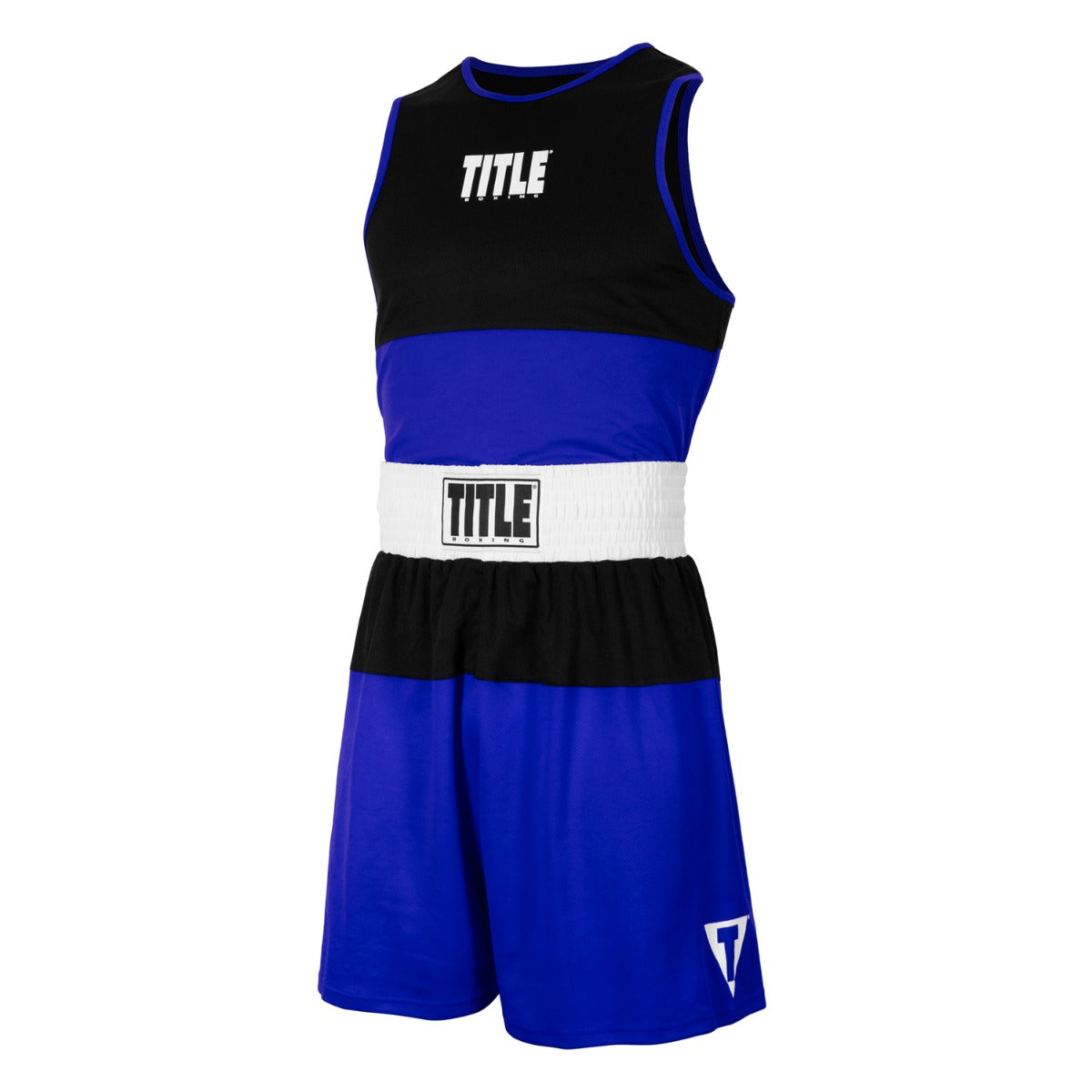 Boxing Set Latitude Amateur Title Blue/Black - XL Size