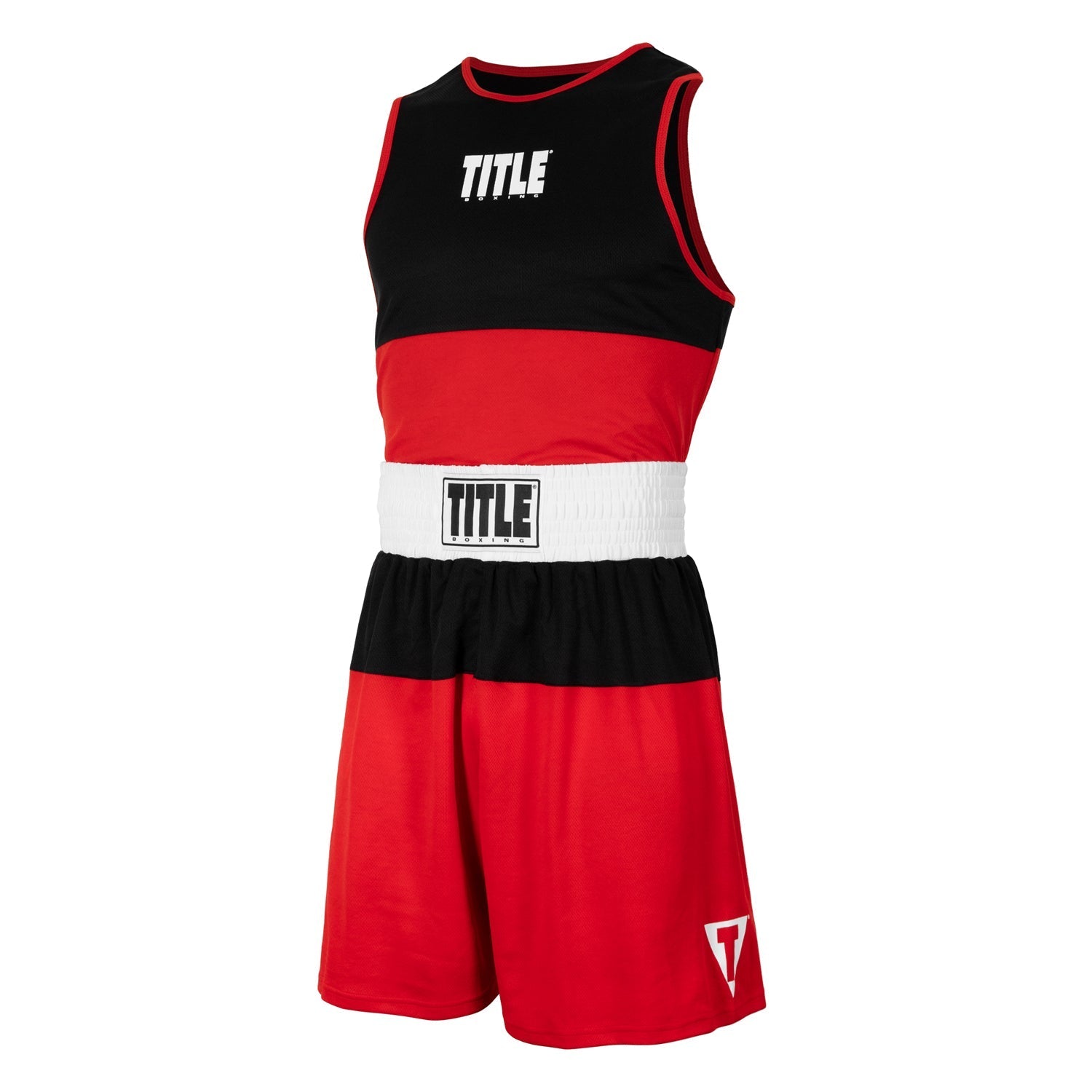Boxing Set Latitude Amateur Title Red/Black - S Size