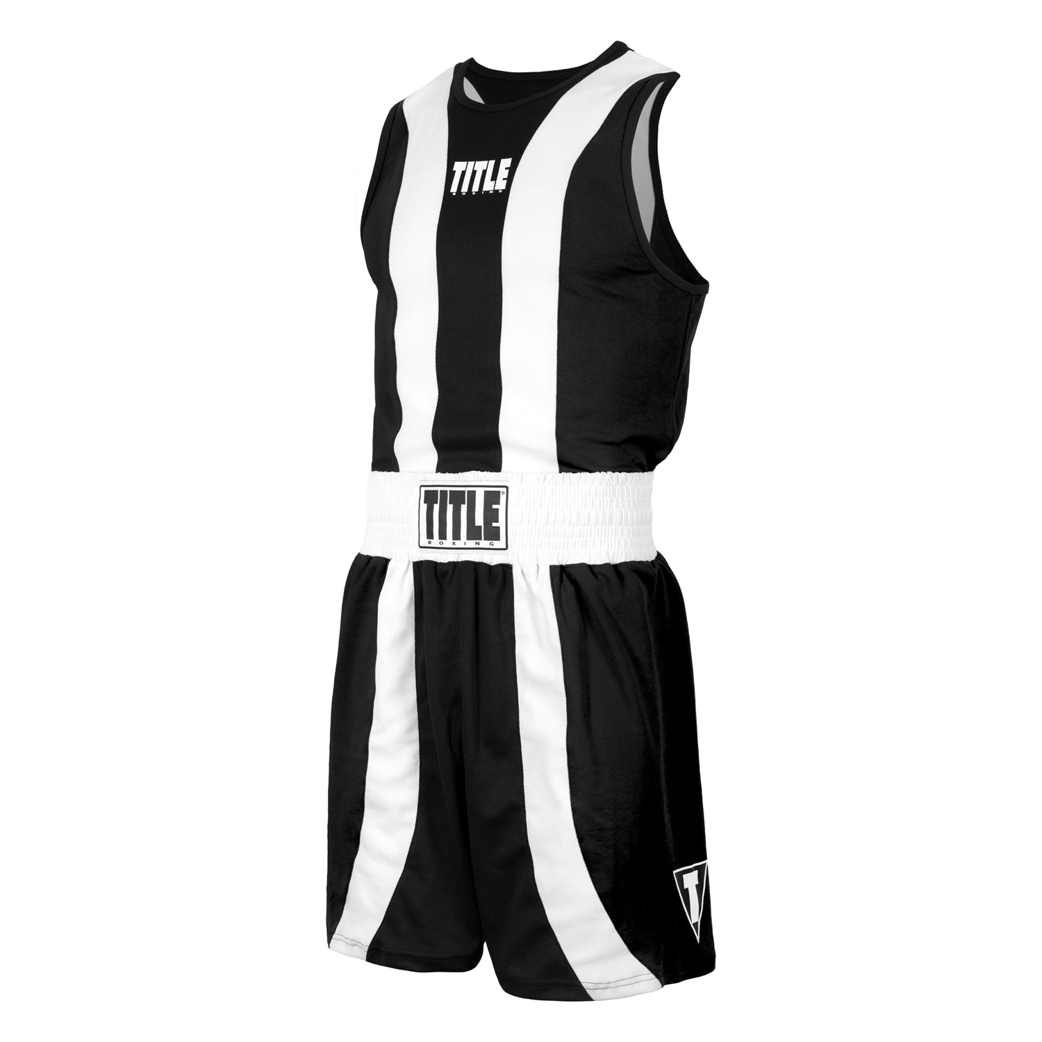Boxing Set Momentum Amateur Title Black/White - YM Size