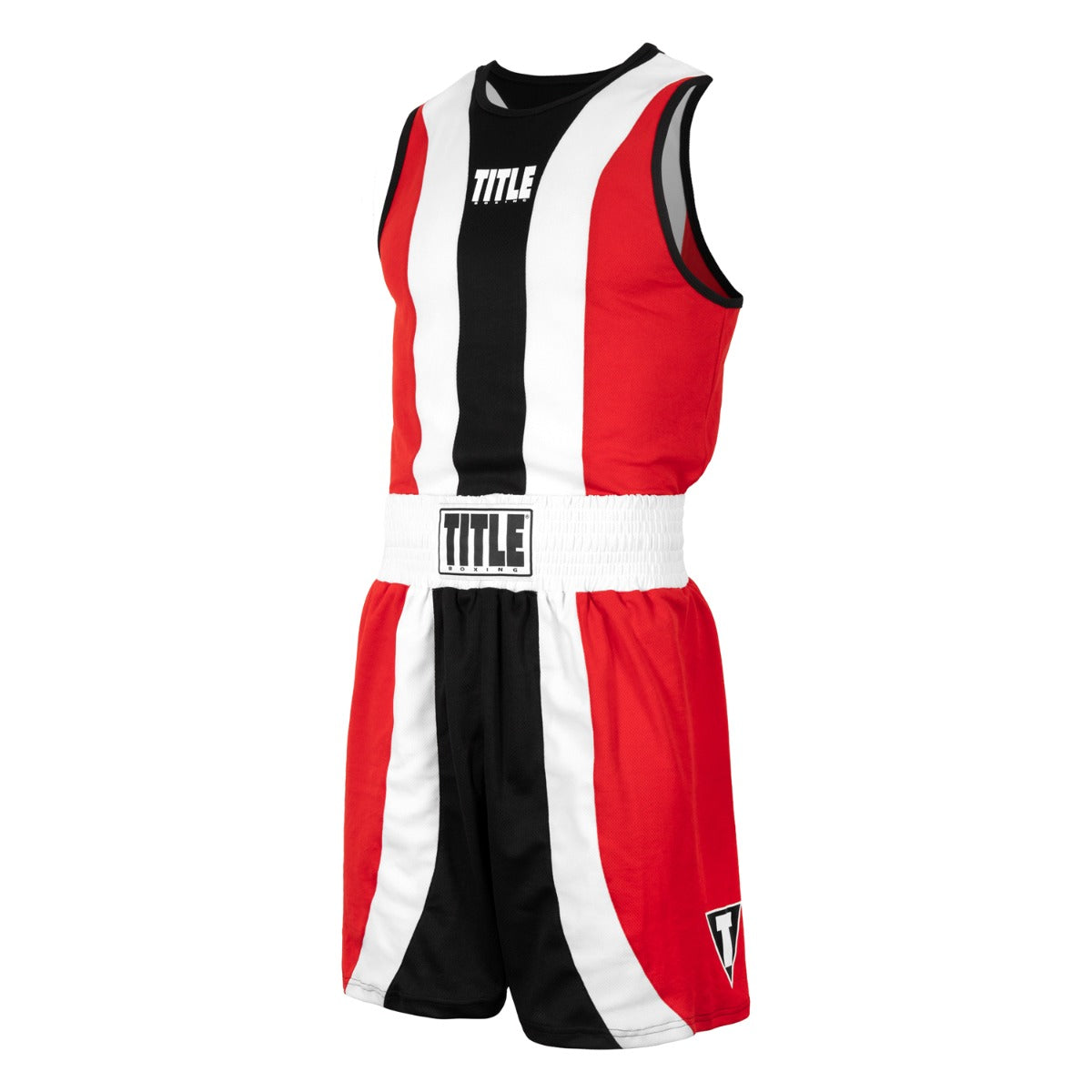 Boxing Set Momentum Amateur Title Red/White - XL Size